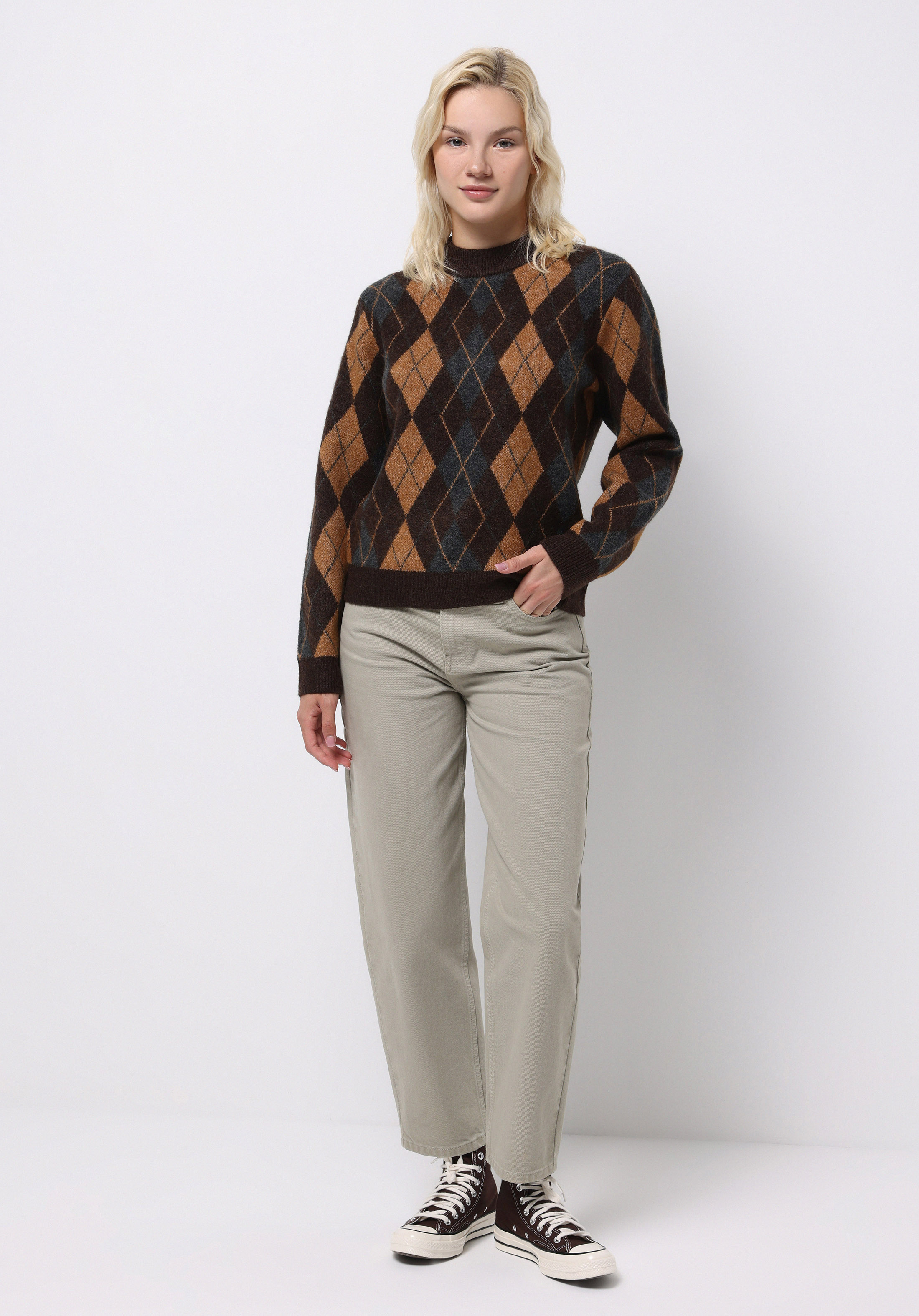 Показати інформацію про Светр Жіночий Коричневий  Cl1076873