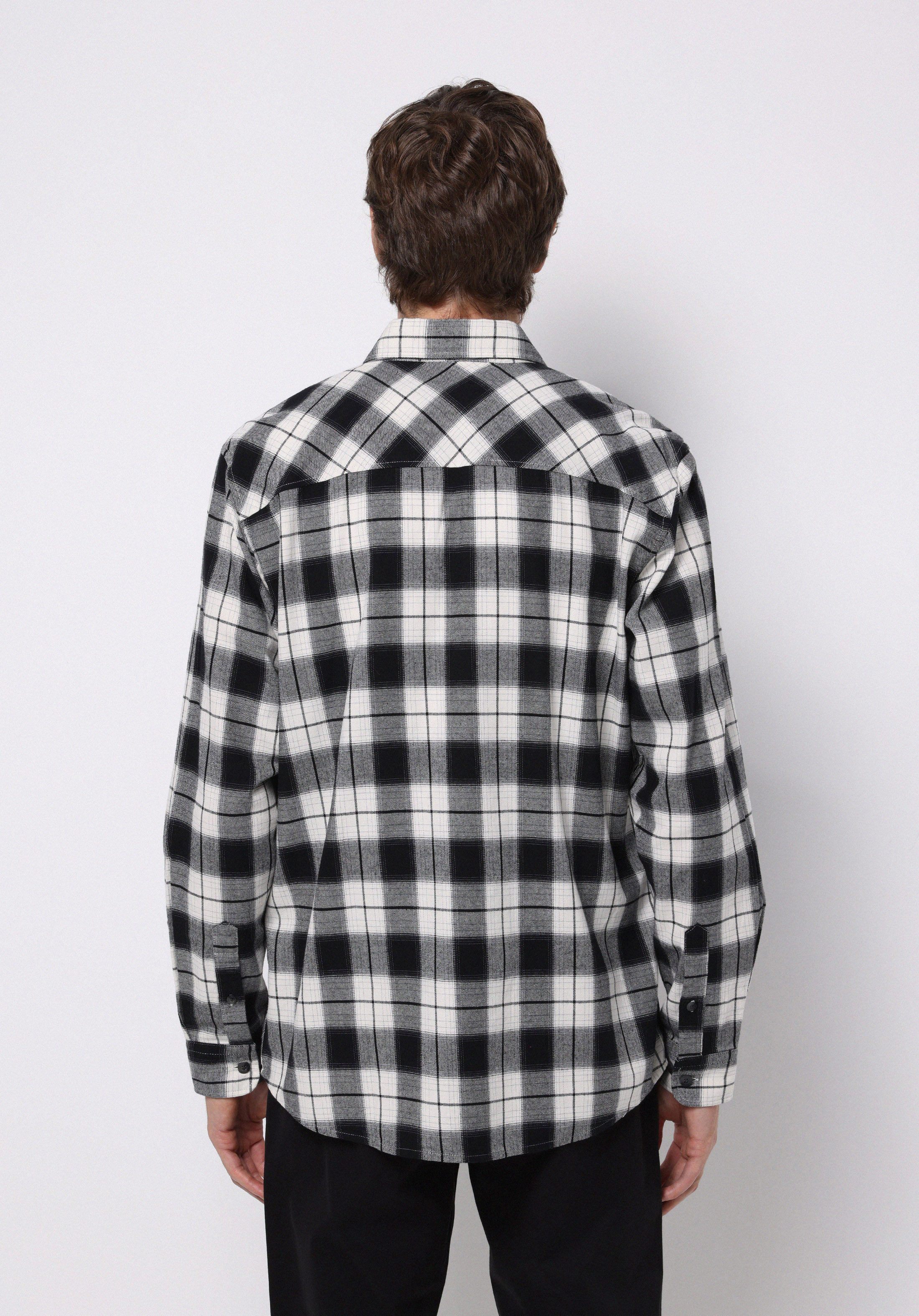 Показати інформацію про Сорочка З Довгим Рукавом Чоловіча Чорна  Cl1076512