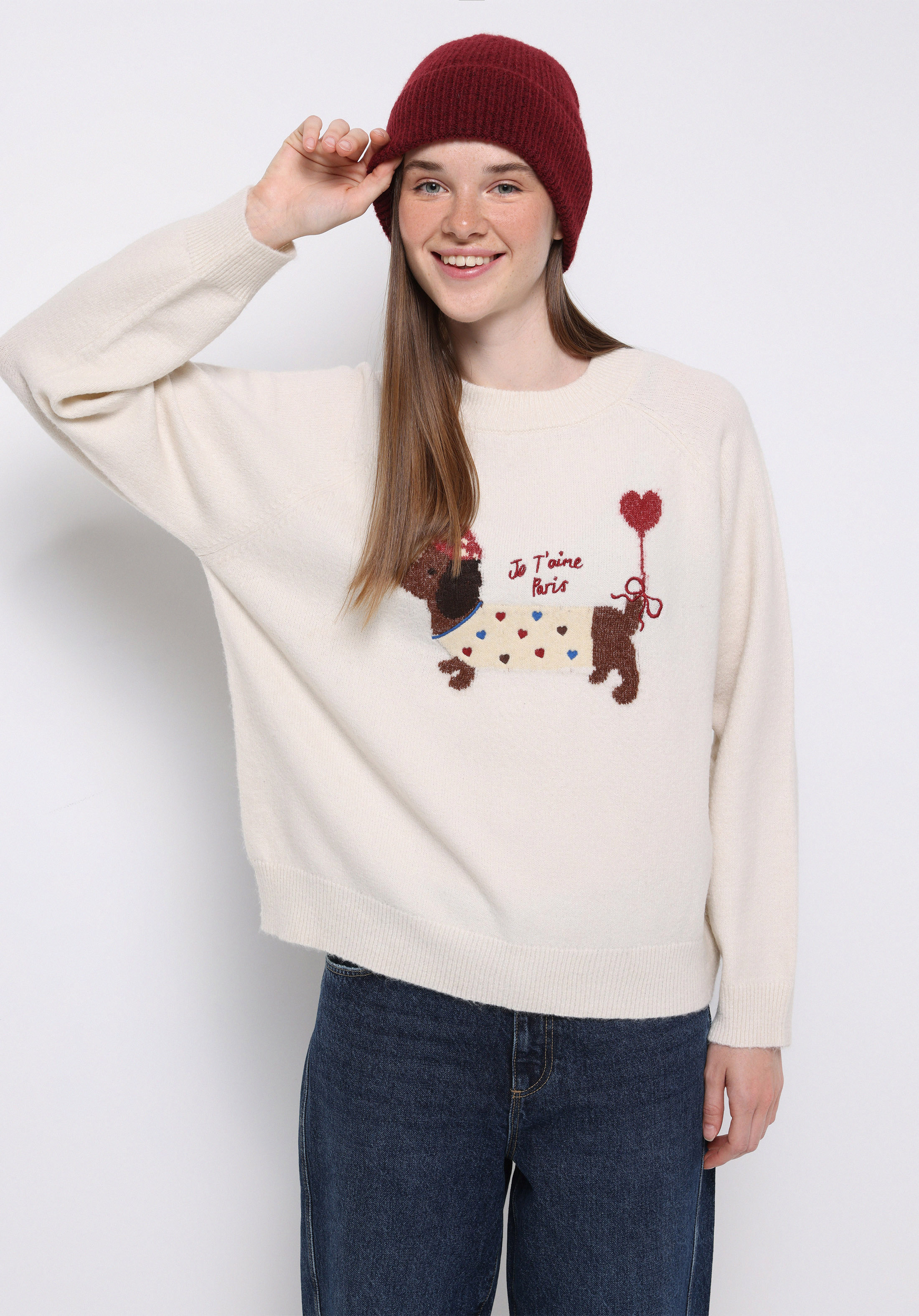 Показати інформацію про Светр Жіночий Бежевий  Cl1076632