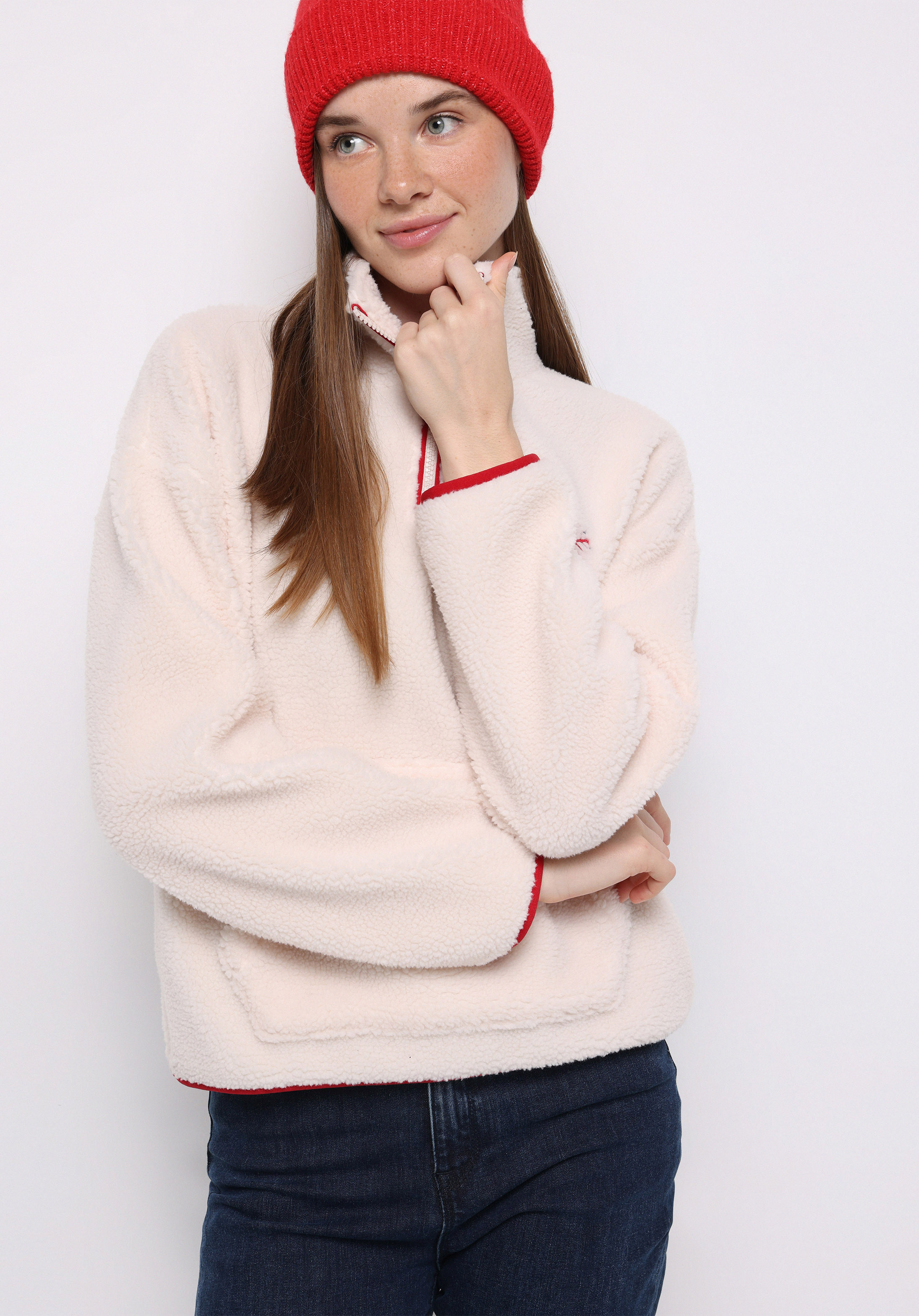 Показати інформацію про Толстовка Жіноча Бежева  Cl1077347