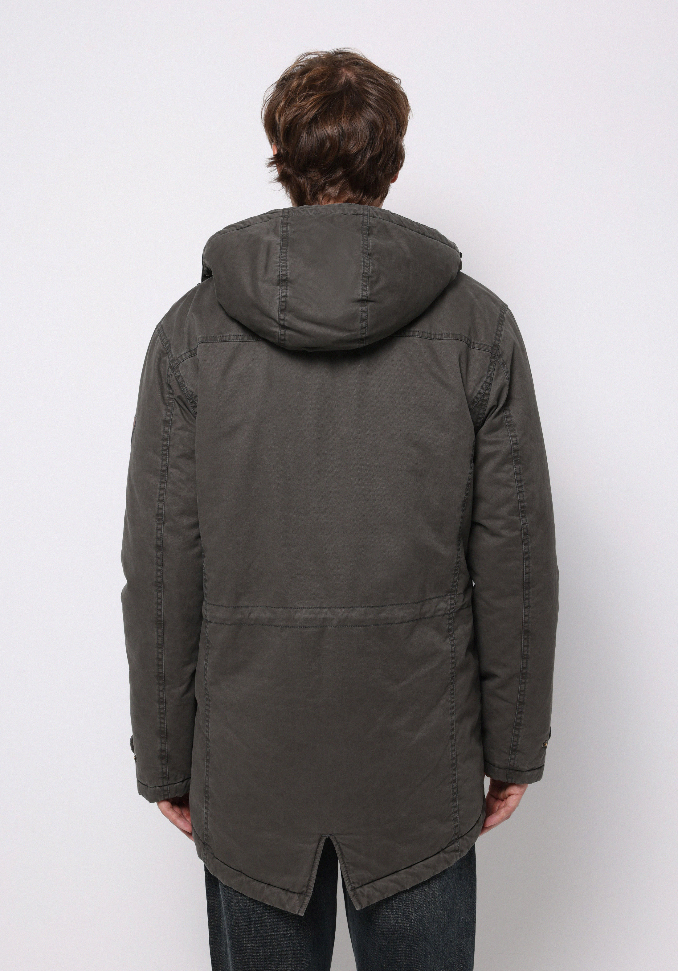 Показати інформацію про Пальто Чоловіче Зелене  Cl1076213