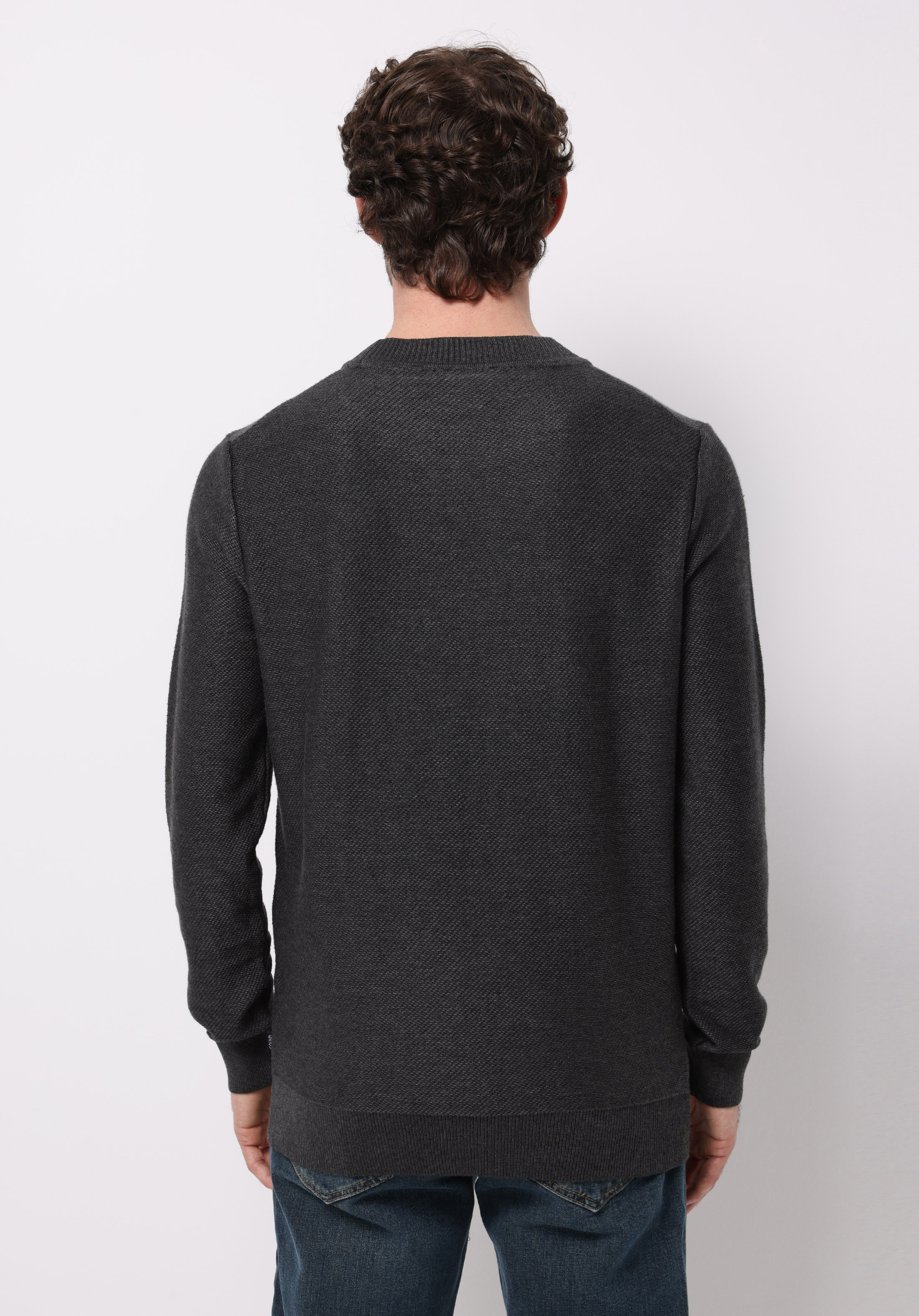 Показати інформацію про Светр Чоловічий Сірий  Cl1076471