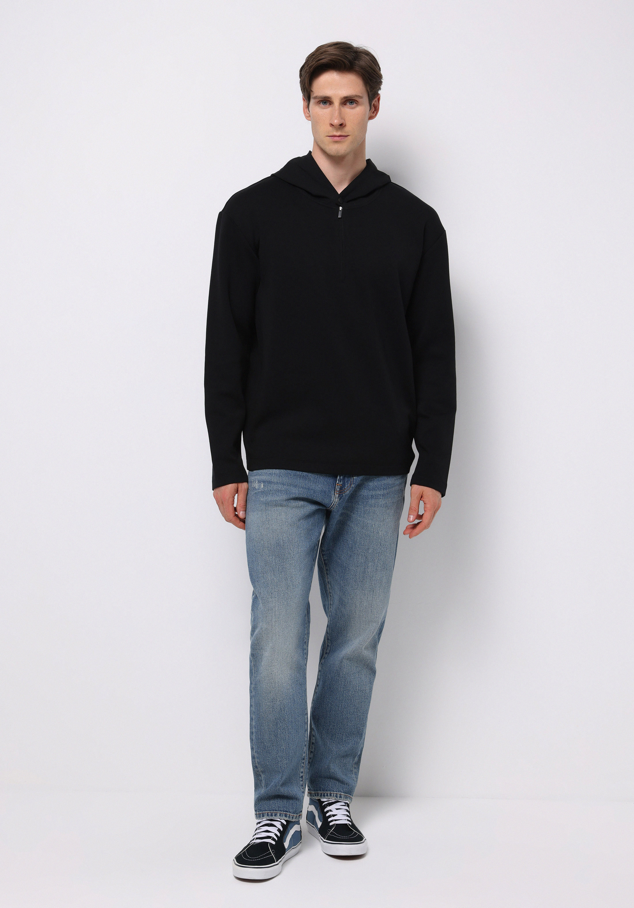 Показати інформацію про Толстовка Чоловіча Чорна  Cl1077080