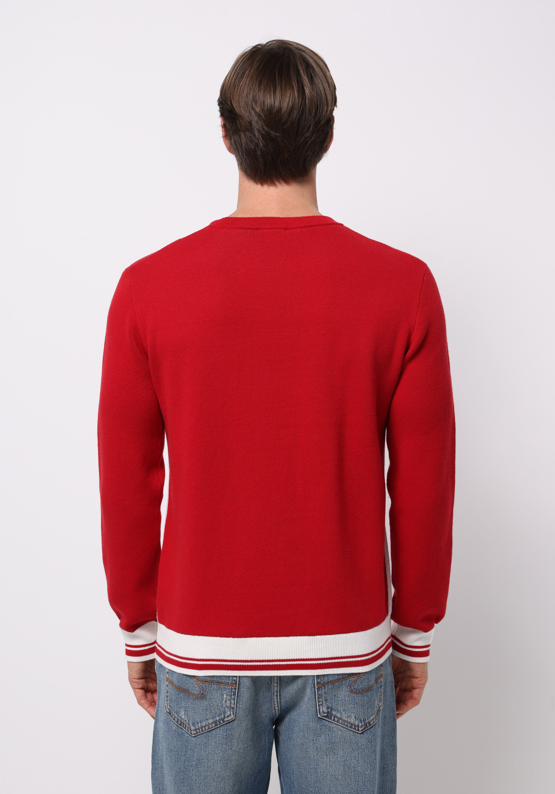 Показати інформацію про Светр Чоловічий Червоний  Cl1077275