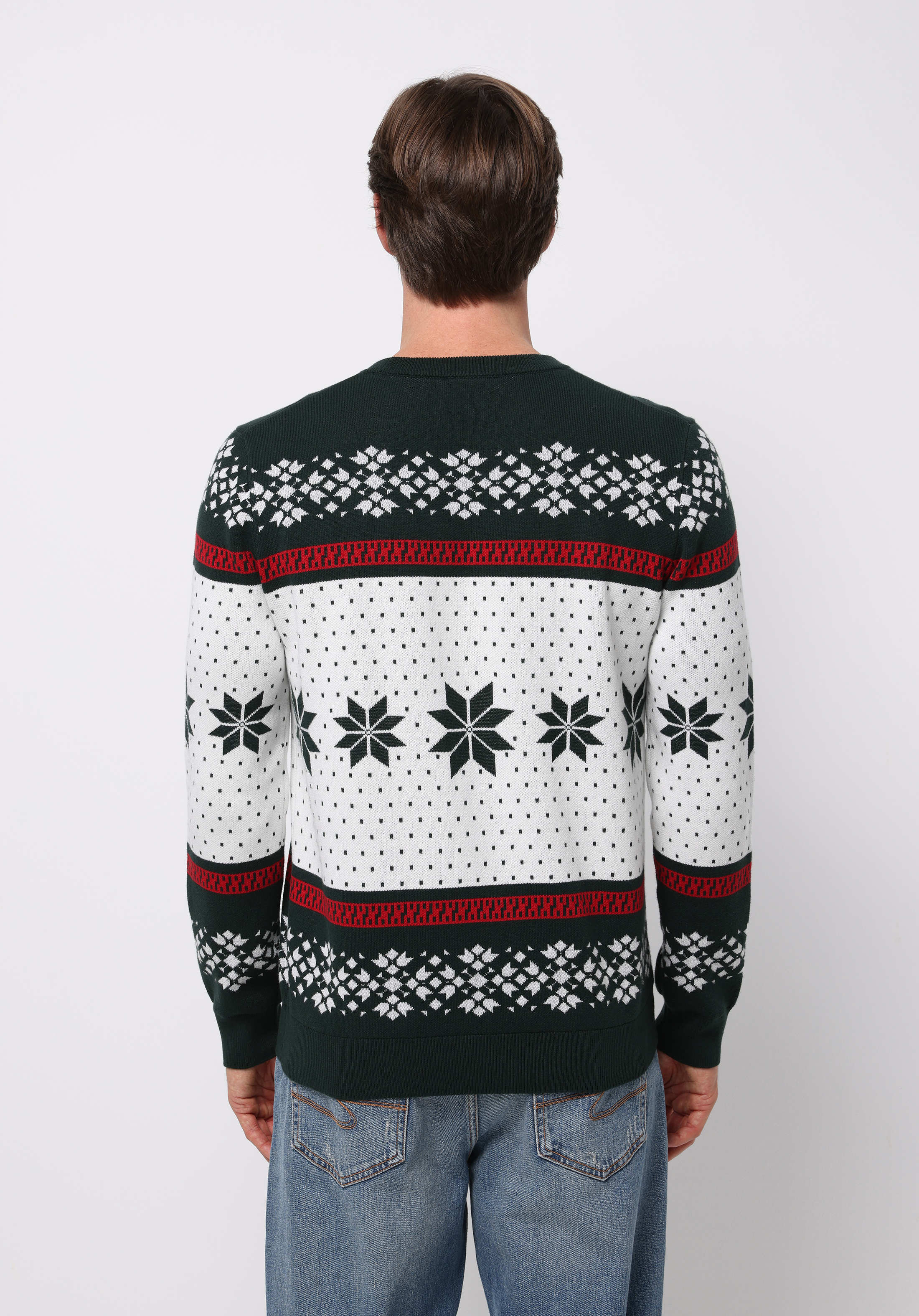 Показати інформацію про Светр Чоловічий Зелений  Cl1077277