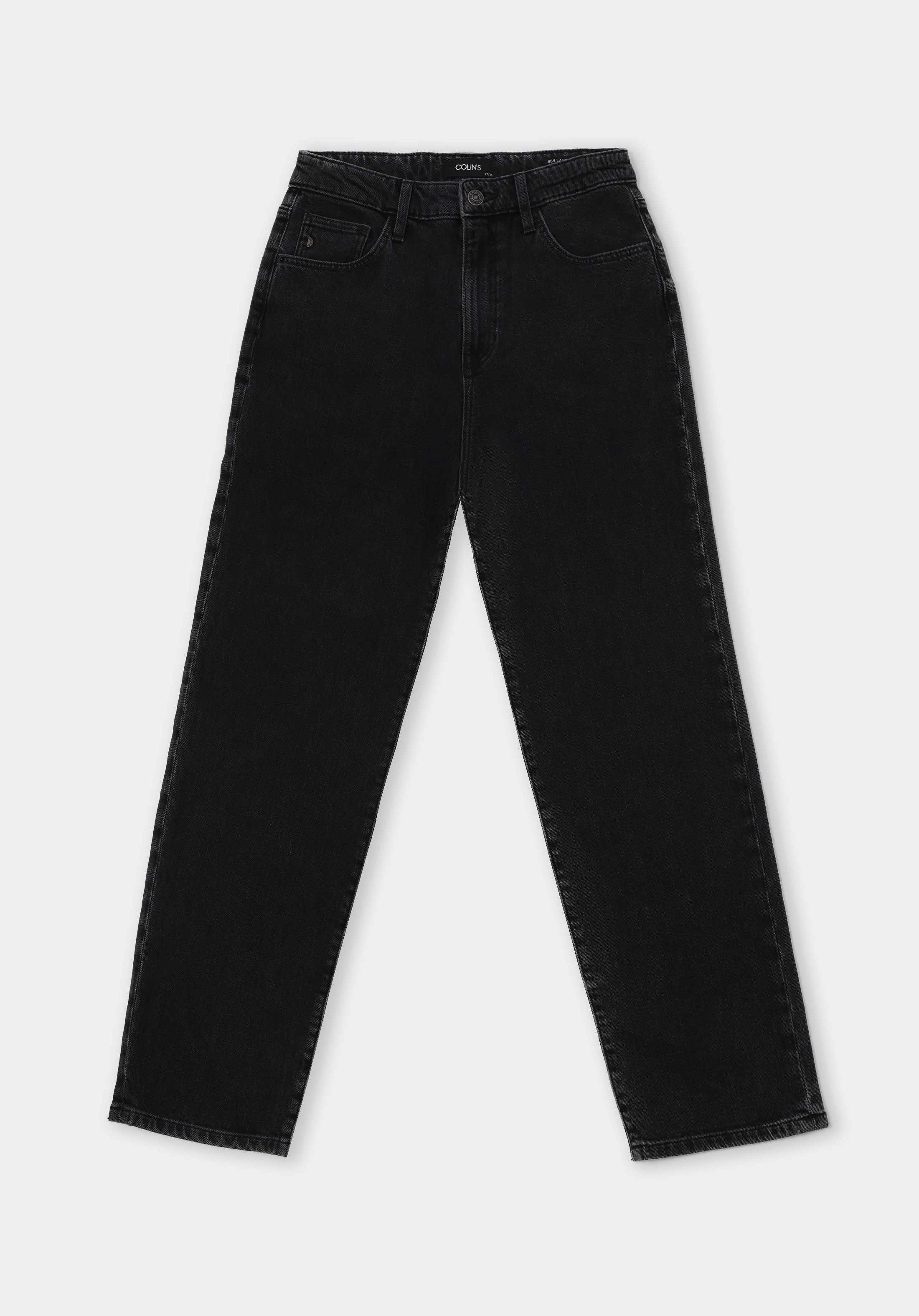 Показати інформацію про 884 Lauren Джинси Жіночі Чорні Прямого Крою Cl1076565