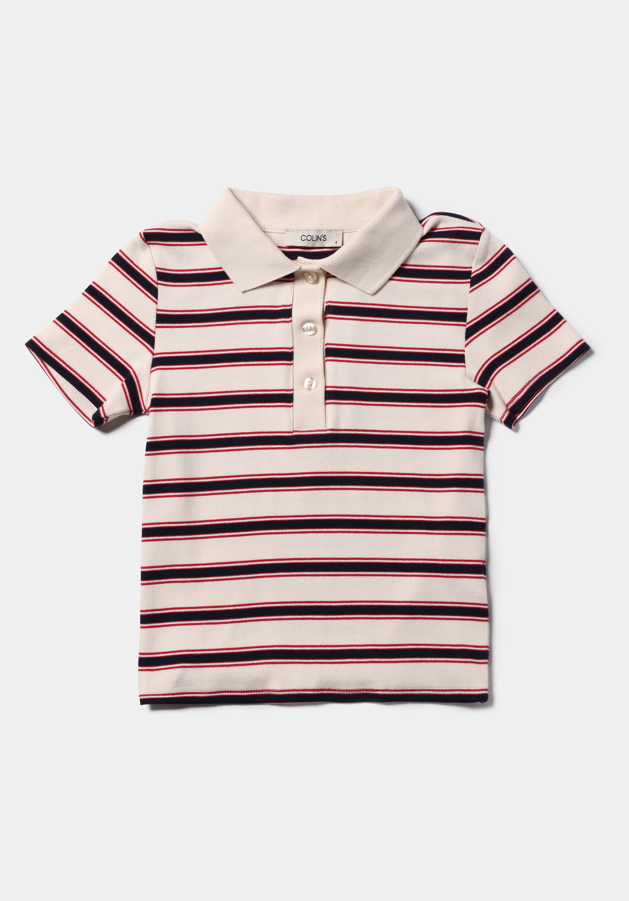 Показати інформацію про Поло З Коротким Рукавом Жіноче Бежеве  Cl1075503