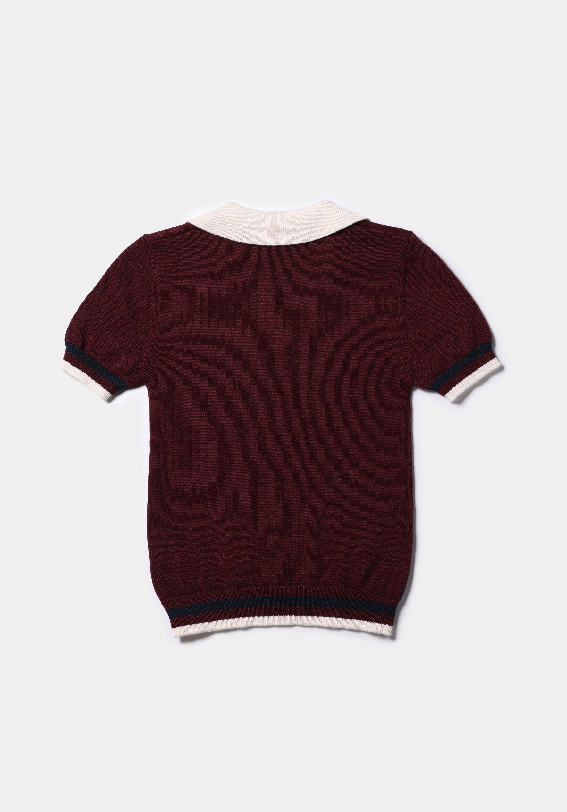 Показати інформацію про Светр Із Коротким Рукавом Жіночий Бордовий  Cl1075511