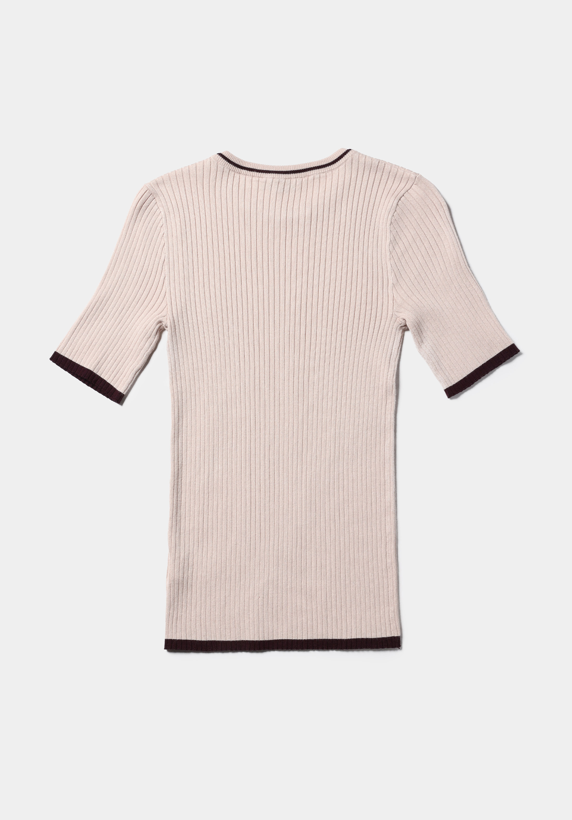 Показати інформацію про Светр Із Коротким Рукавом Жіночий Бежевий  Cl1075528