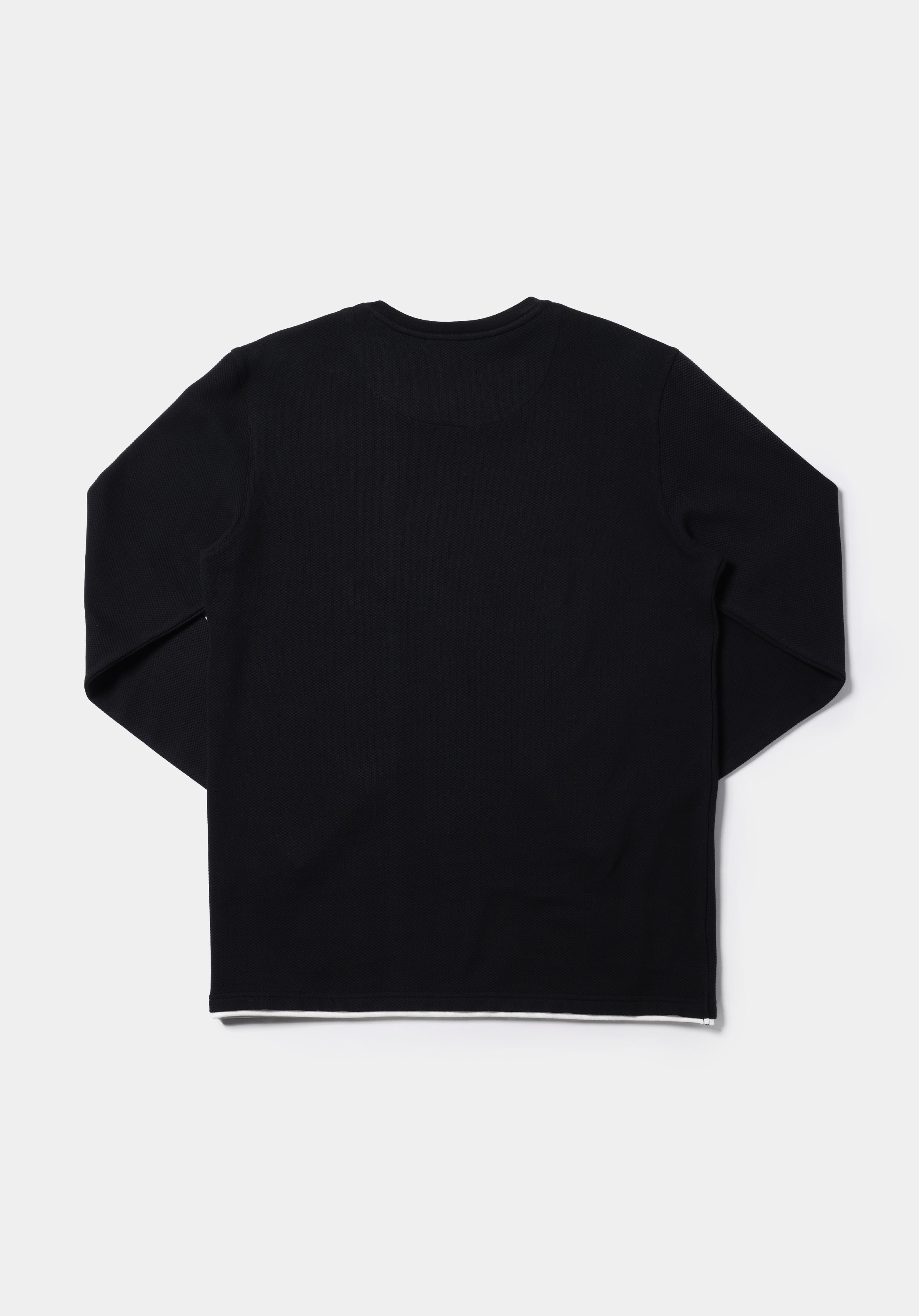 Показати інформацію про Футболка З Довгим Рукавом Чоловіча Чорна  Cl1076433