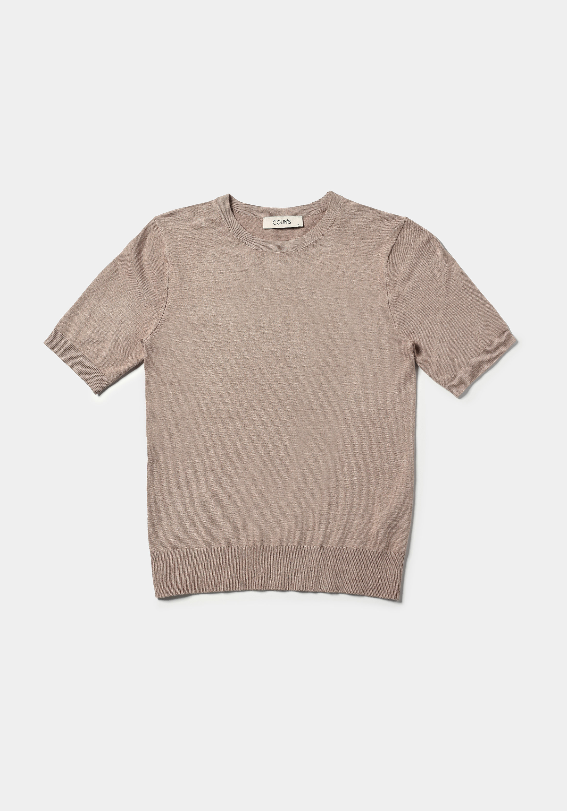 Показати інформацію про Светр Із Коротким Рукавом Жіночий Сірий  Cl1075531