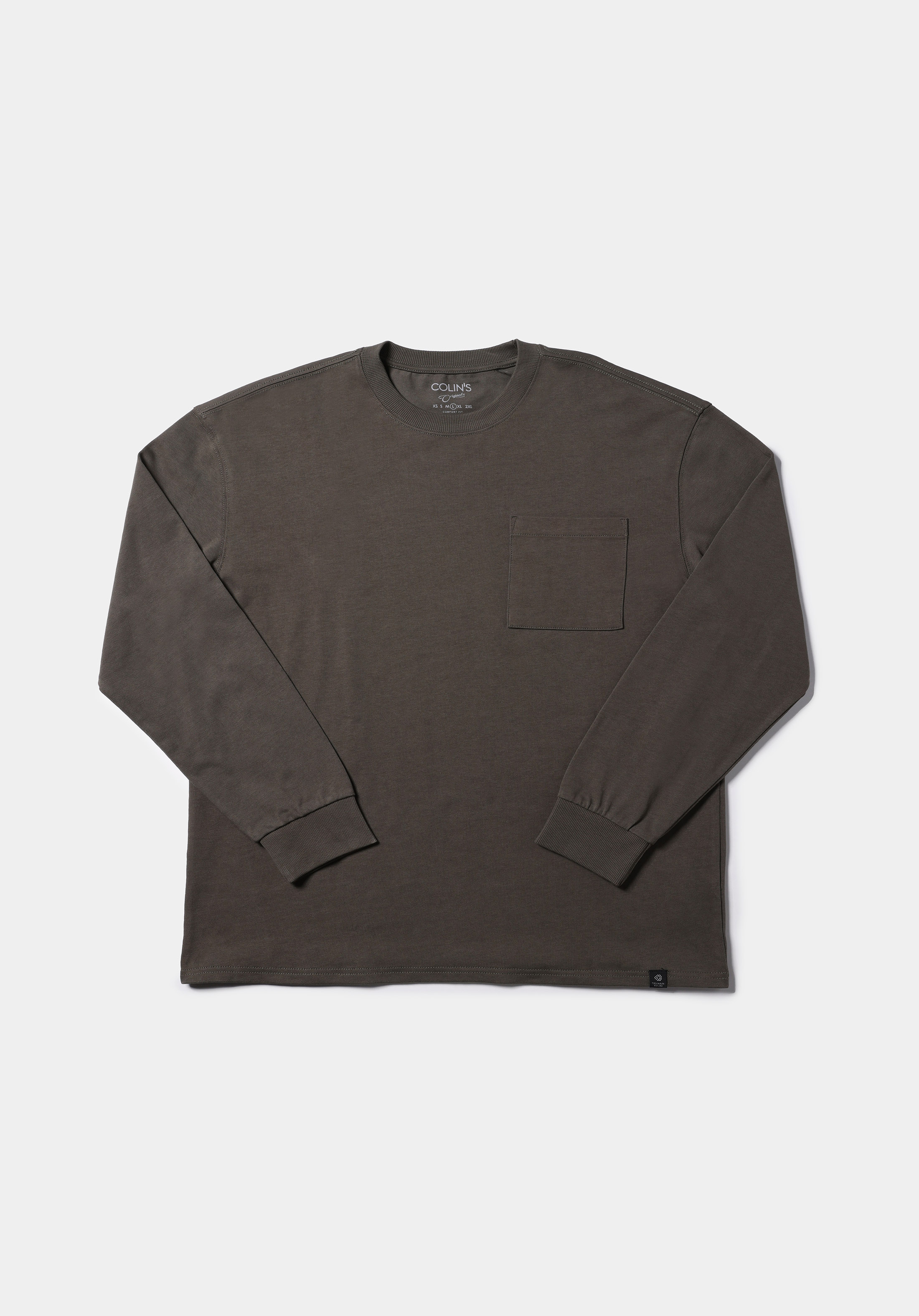 Показати інформацію про Футболка З Довгим Рукавом Чоловіча Зелена  Cl1076435