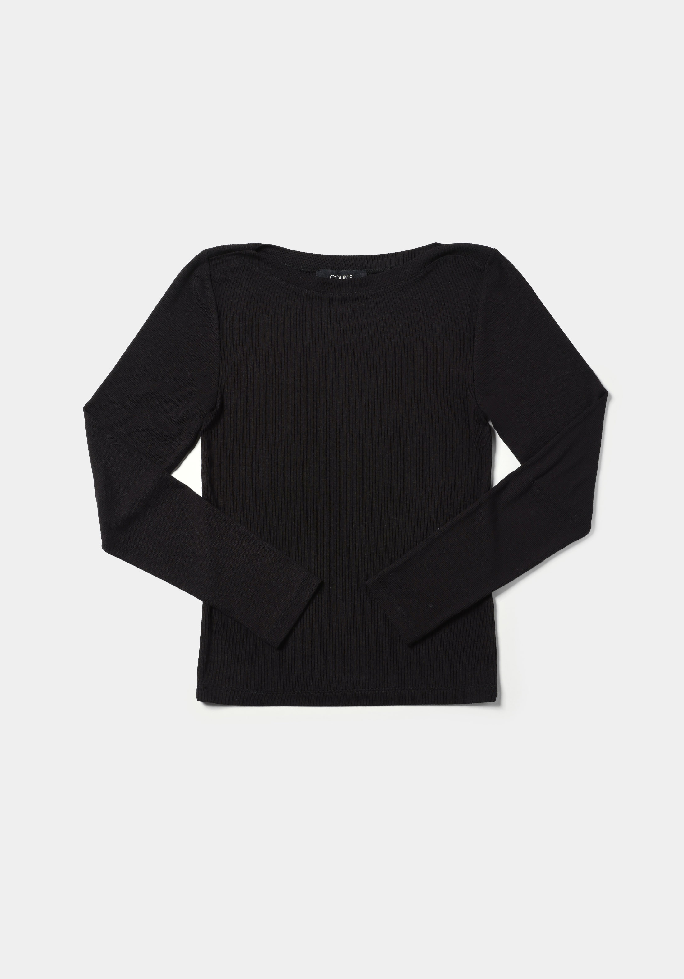 Показати інформацію про Футболка З Довгим Рукавом Жіноча Чорна  Cl1070957