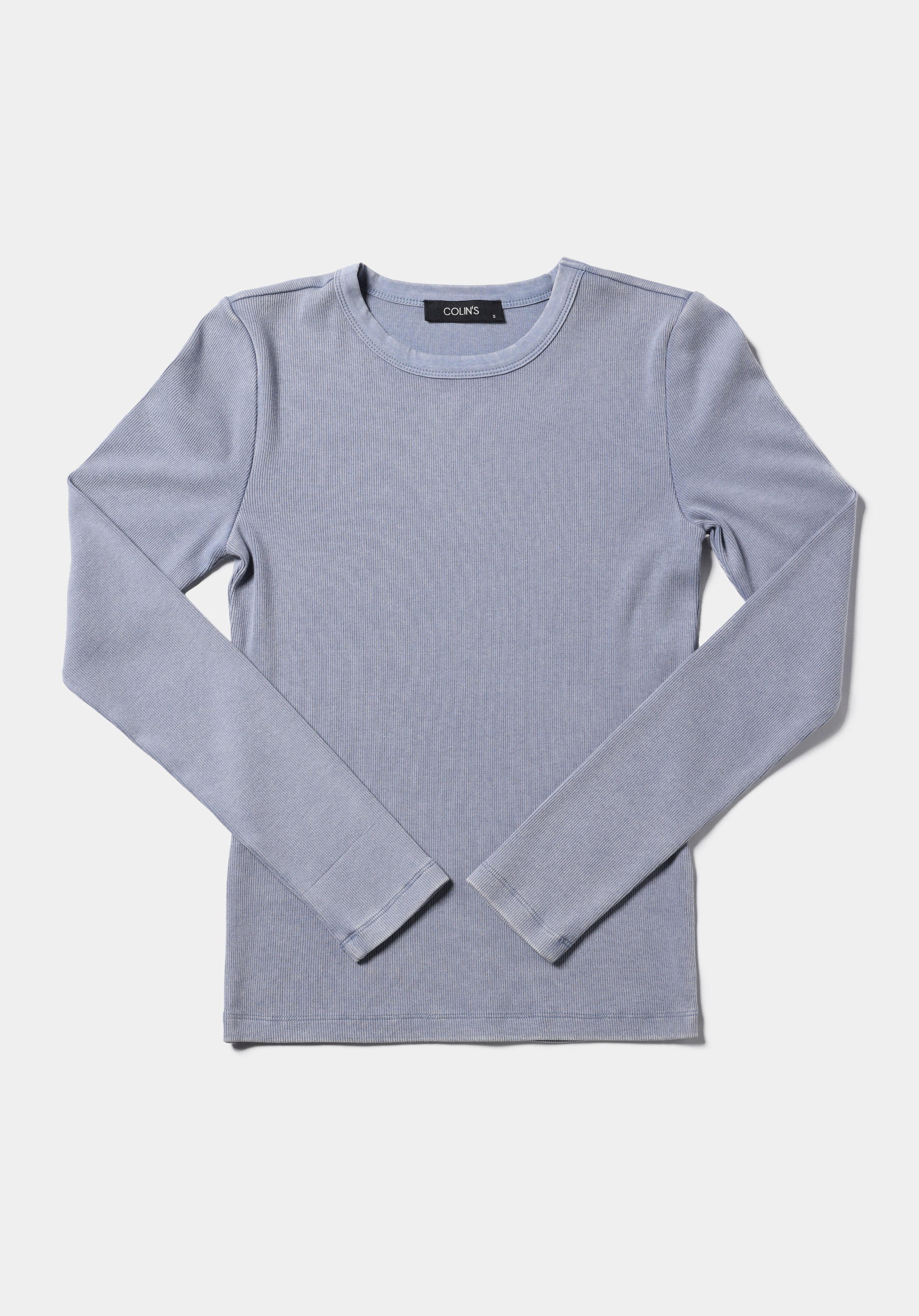 Показати інформацію про Футболка З Довгим Рукавом Жіноча Блакитна  Cl1075613