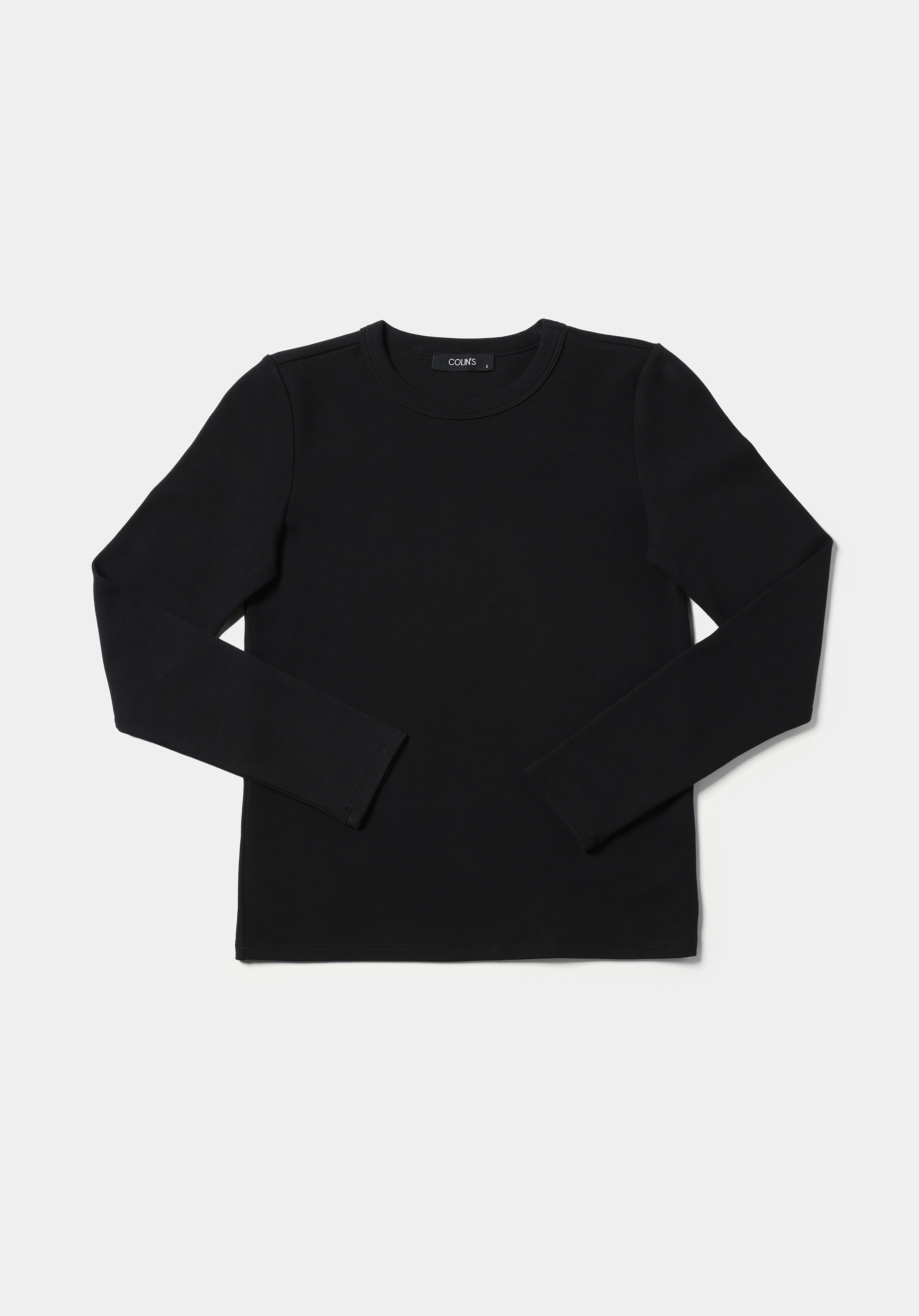 Показати інформацію про Футболка З Довгим Рукавом Жіноча Чорна  Cl1076452