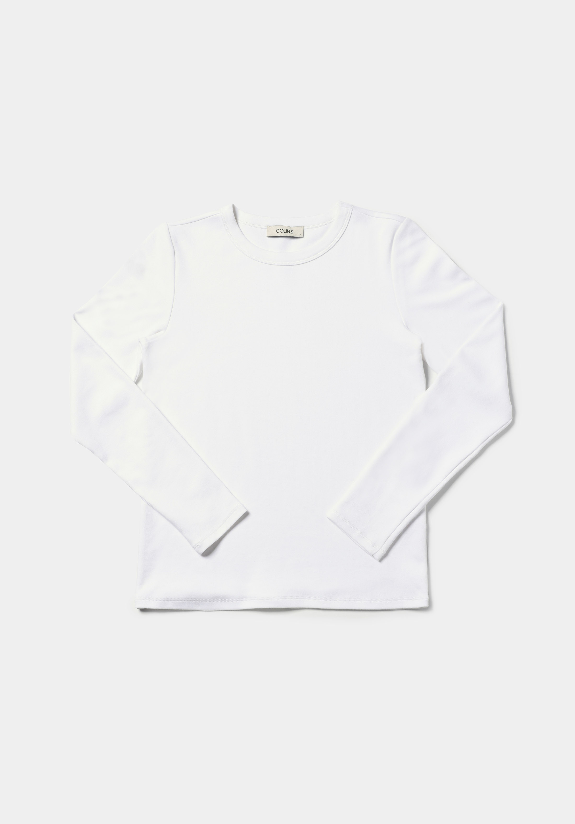 Показати інформацію про Футболка З Довгим Рукавом Жіноча Біла  Cl1076452