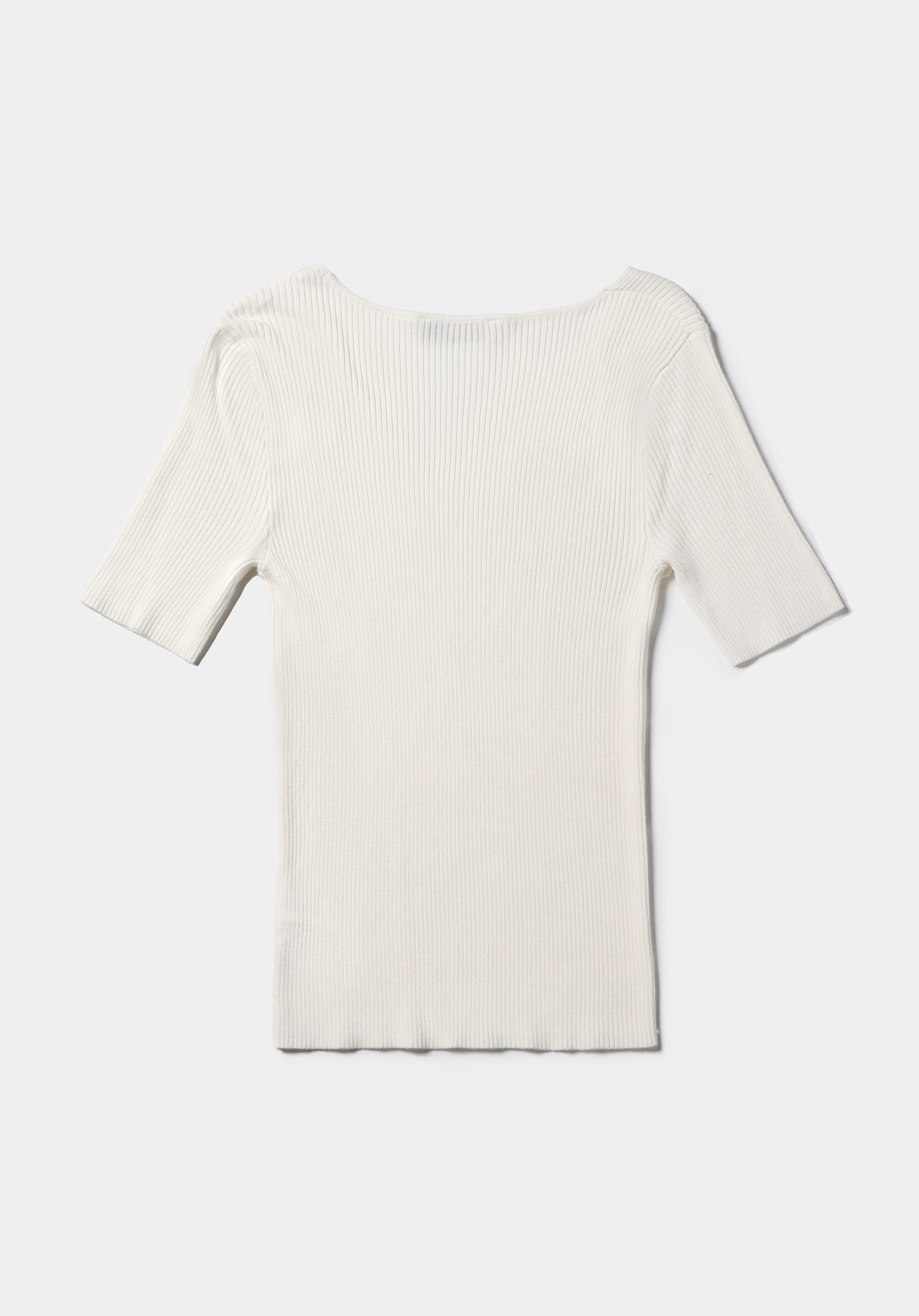 Показати інформацію про Светр Із Коротким Рукавом Жіночий Білий  Cl1075688