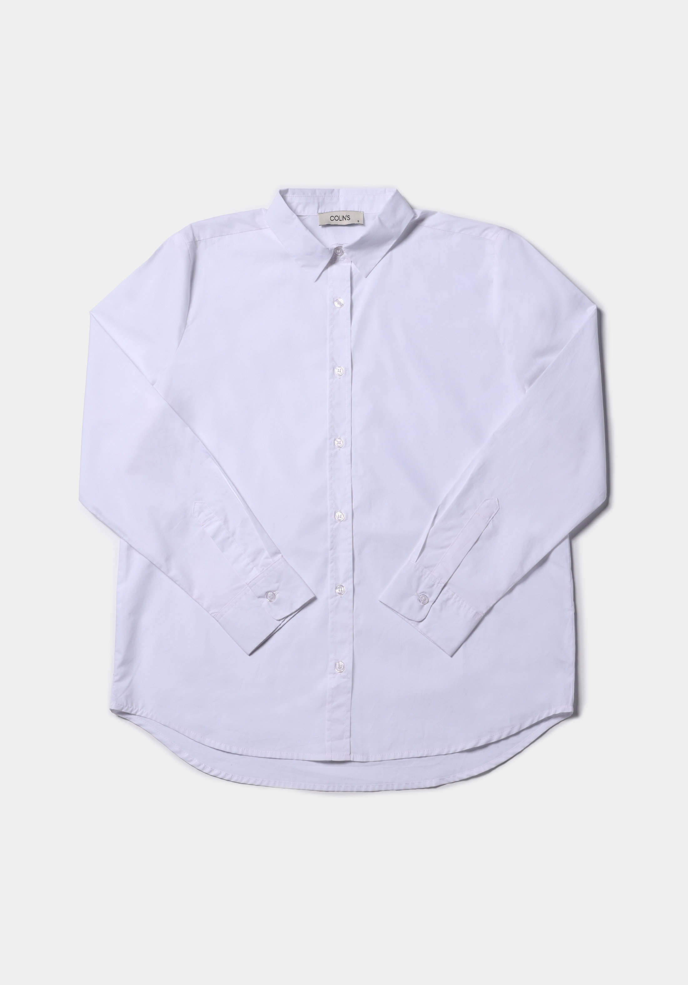 Показати інформацію про Сорочка З Довгим Рукавом Жіноча Біла  Cl1075215