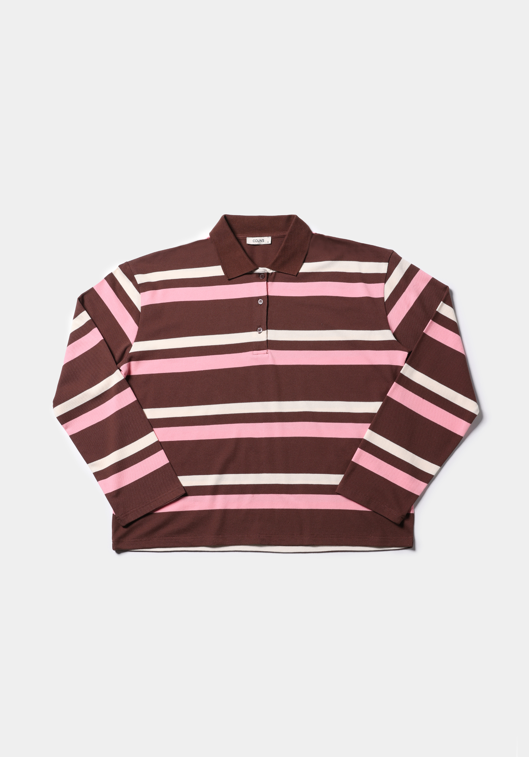 Показати інформацію про Теніска Поло З Довгим Рукавом Жіночий Мультіколор