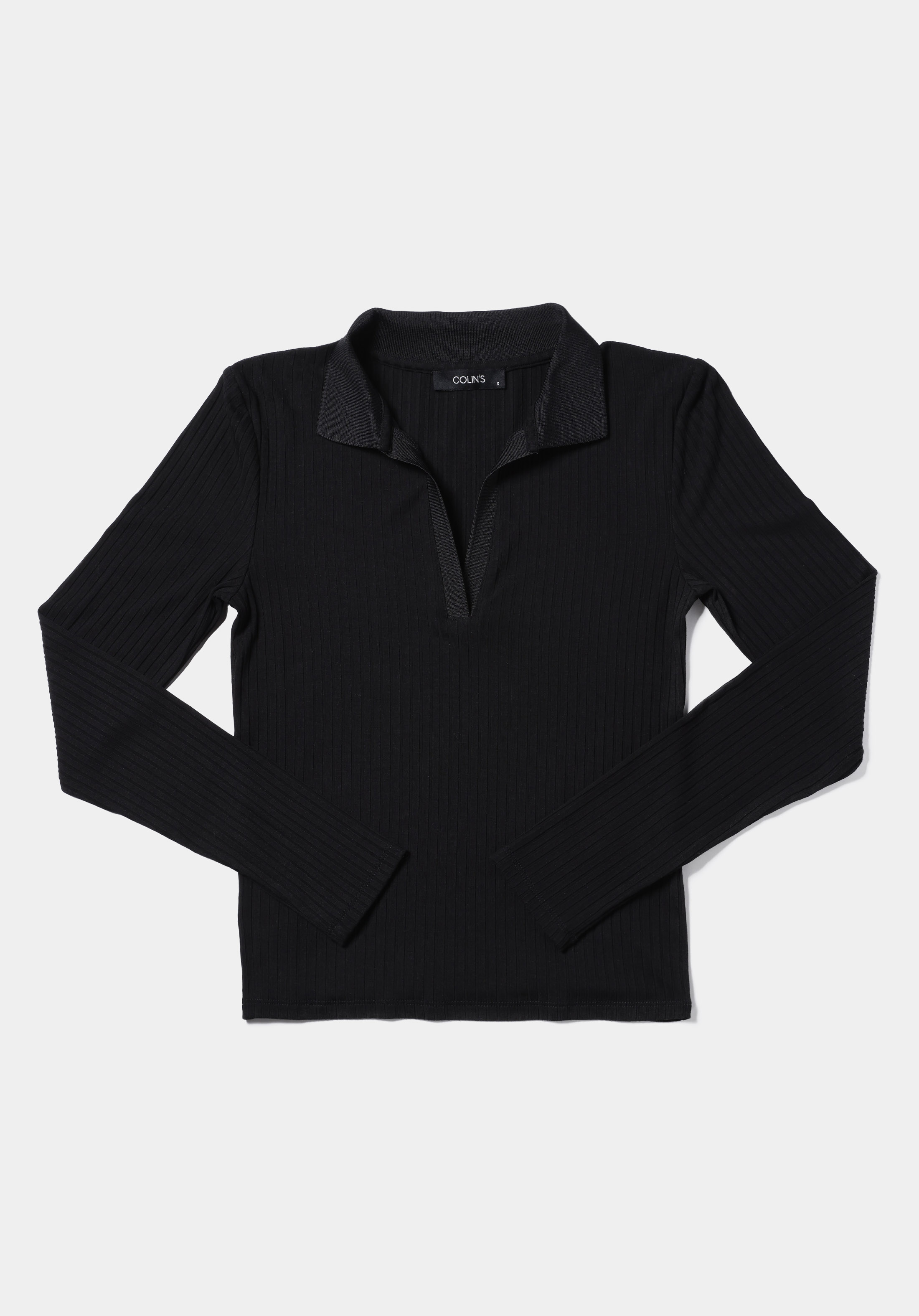 Показати інформацію про Блуза З Довгим Рукавом Жіноча Чорна  Cl1075898