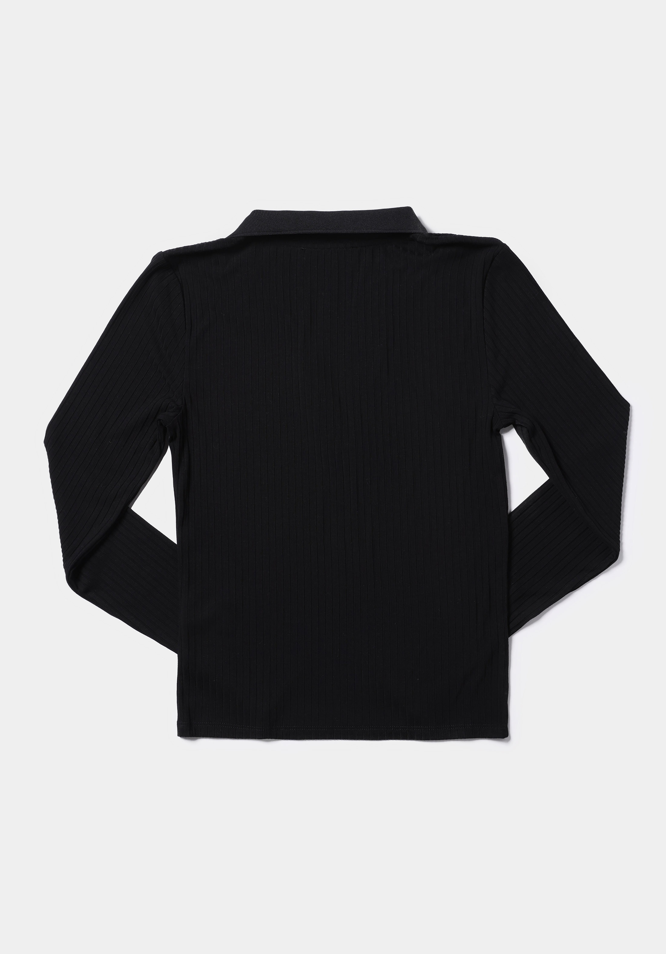 Показати інформацію про Блуза З Довгим Рукавом Жіноча Чорна  Cl1075898