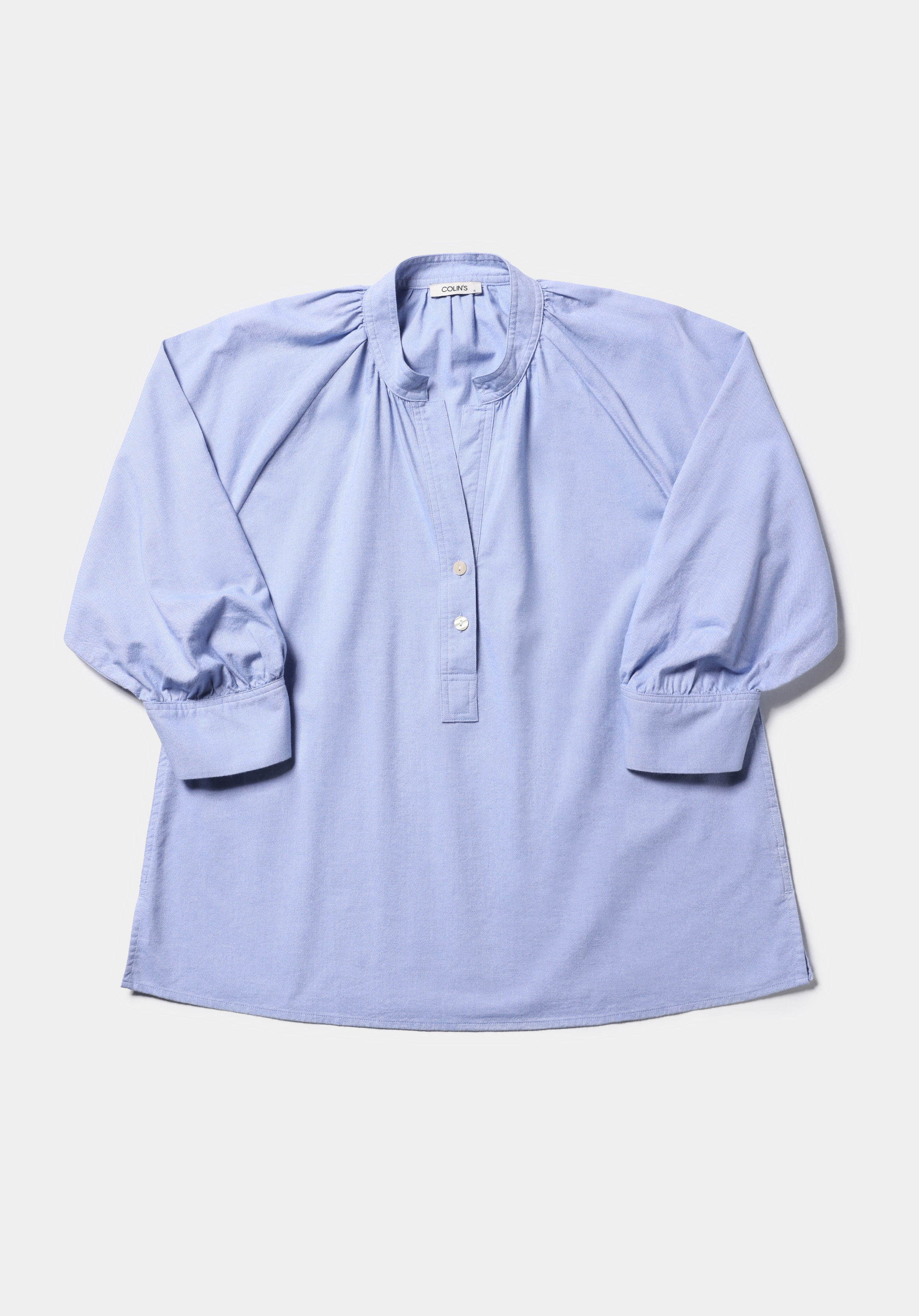 Показати інформацію про Сорочка З Довгим Рукавом Жіноча Блакитна  Cl1077686