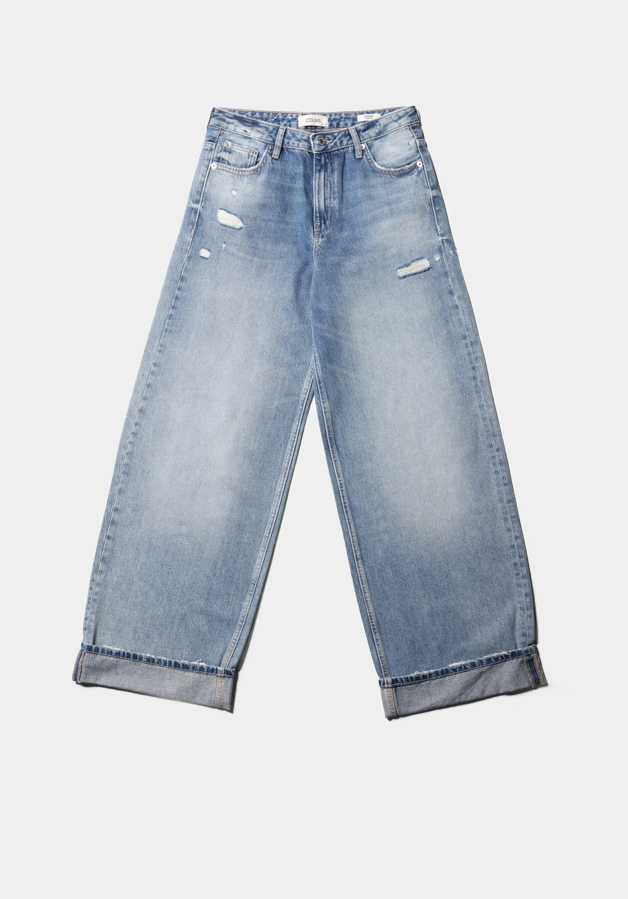 Показати інформацію про Джинси Жіночі Блакитні  Cl1076777