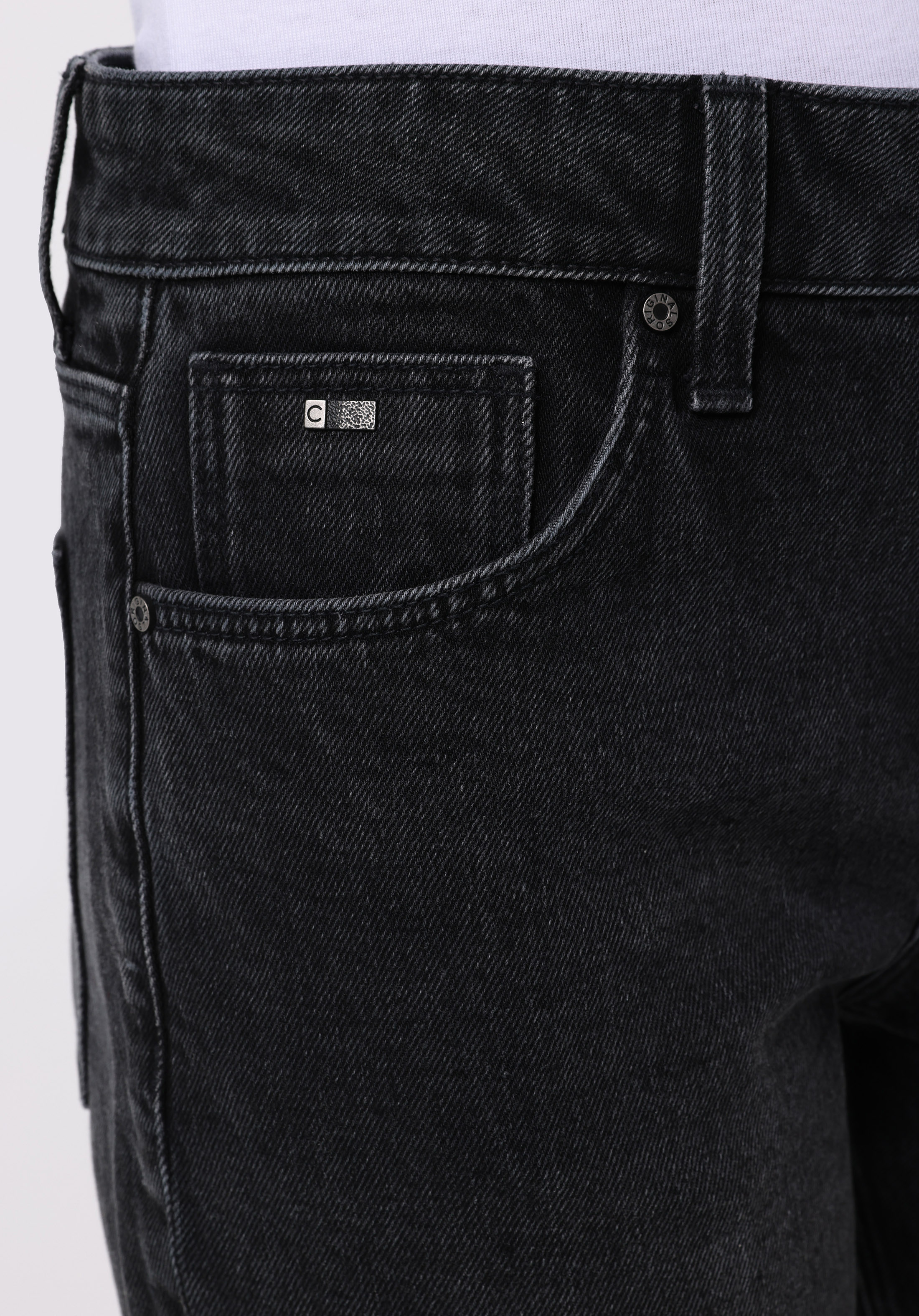 Показати інформацію про Джинси Жіночі Чорні Прямого Крою Cl1076102