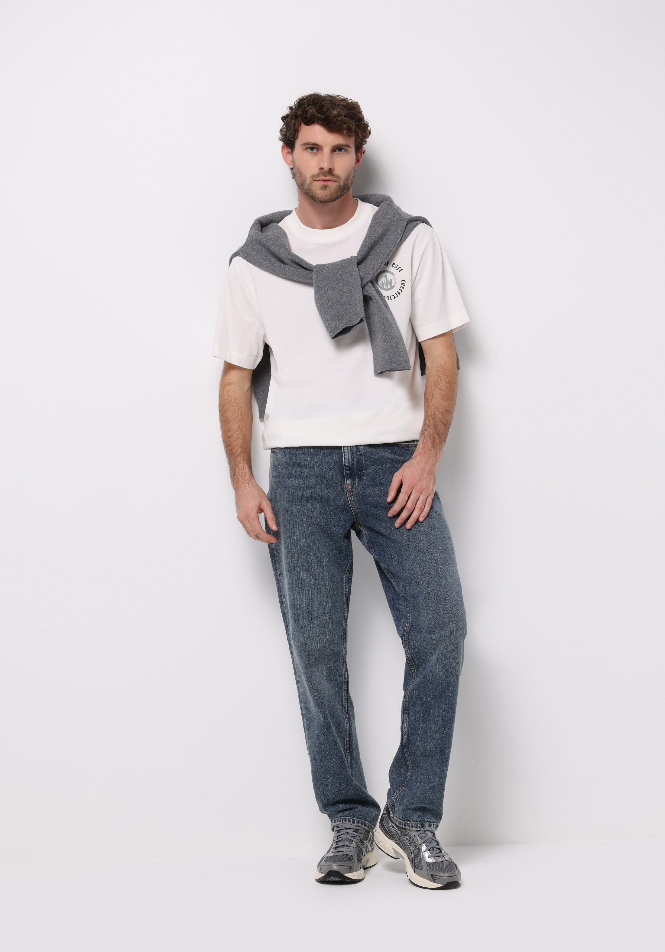 Показати інформацію про 046 Marco Джинси Чоловічі Блакитні  Cl1076978