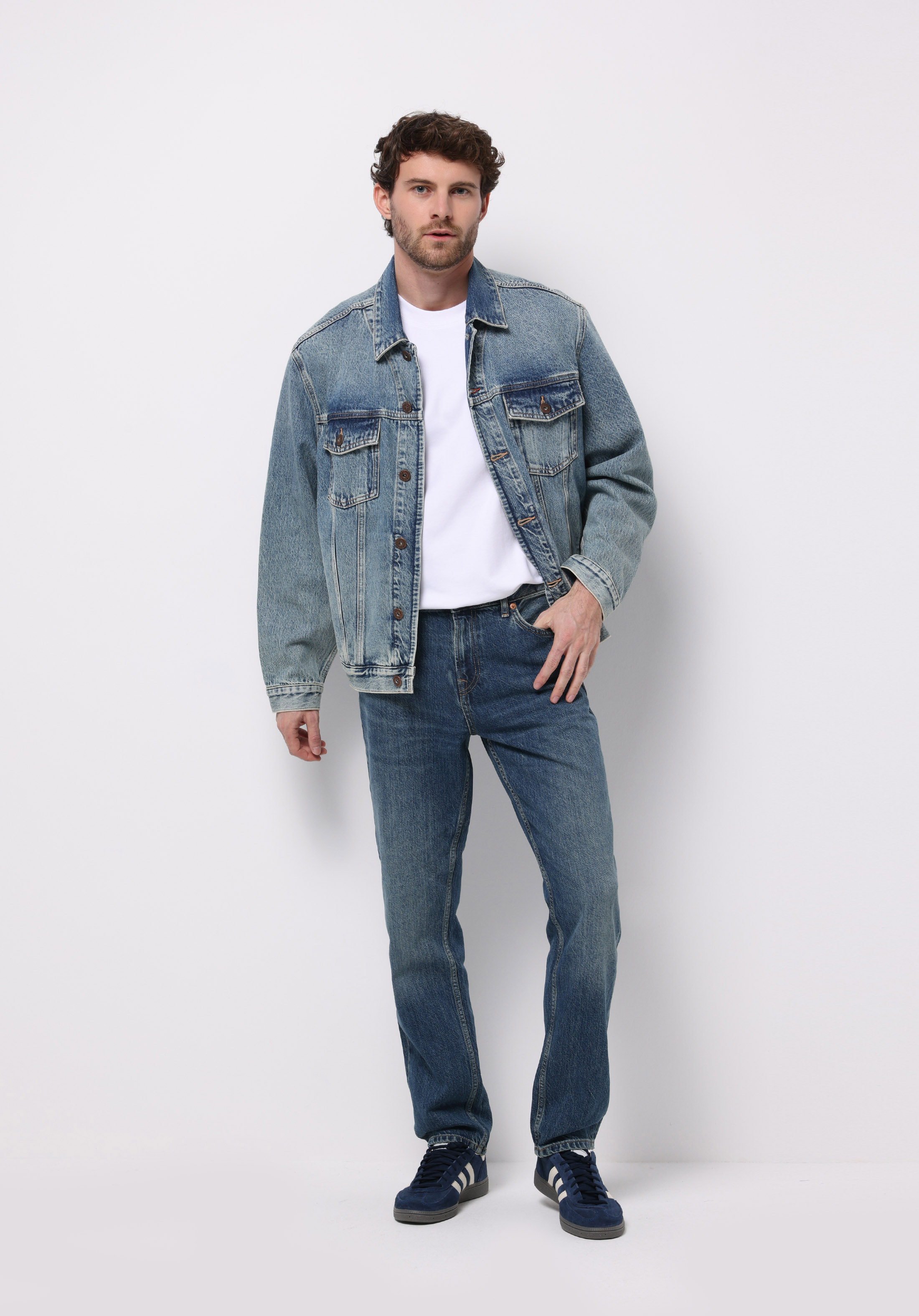 Показати інформацію про 067 Jack Джинси Чоловічі Блакитні Класичного Крою Cl1077382