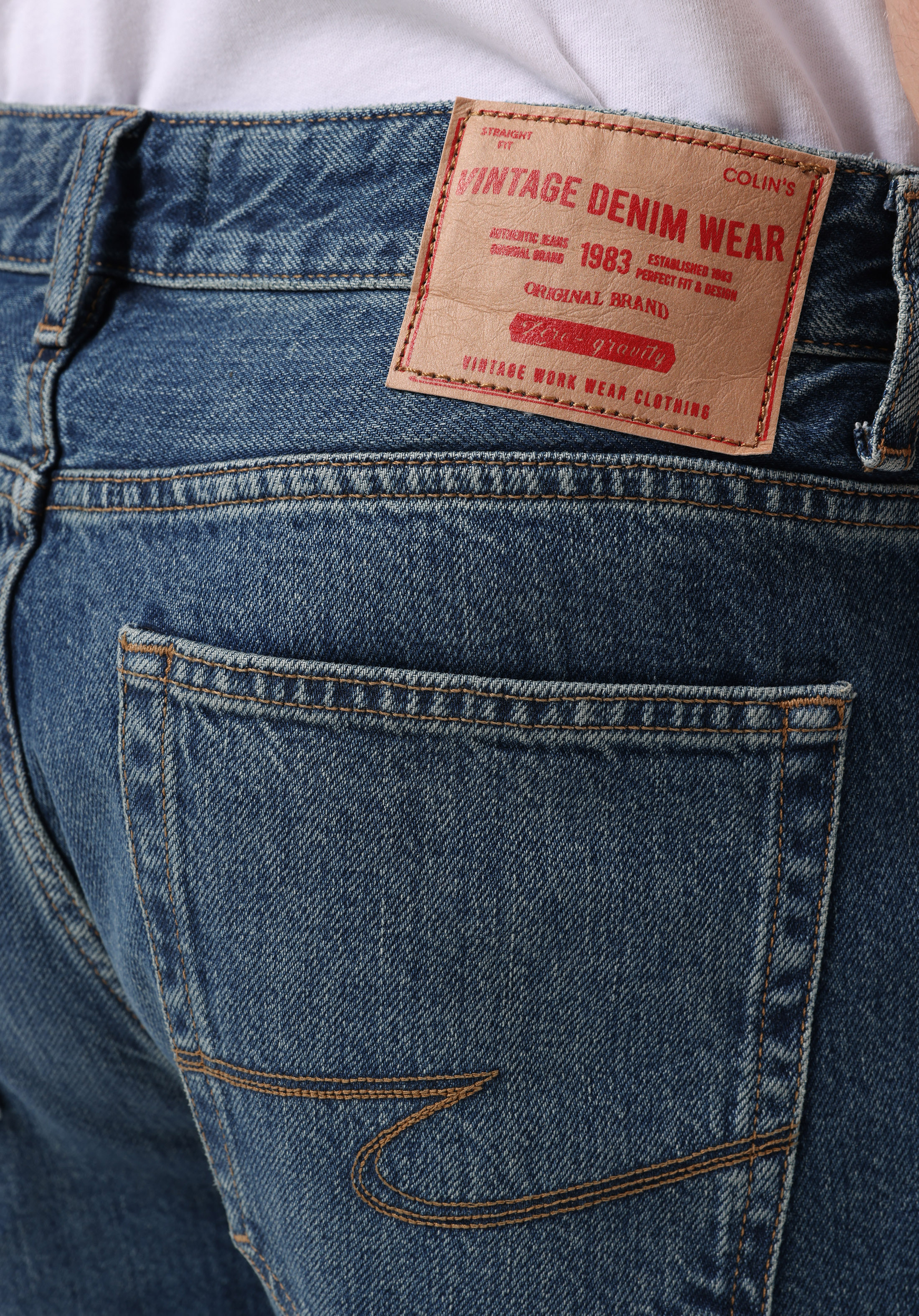 Показати інформацію про 067 Jack Джинси Чоловічі Блакитні Класичного Крою Cl1077382