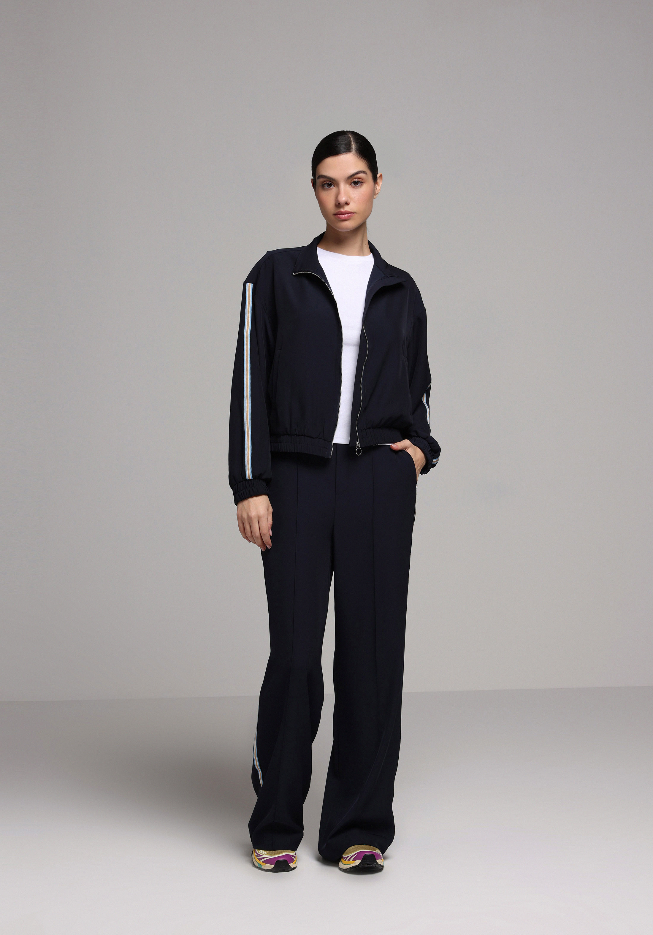 Показати інформацію про Брюки Жіночі Сині  Cl1077982