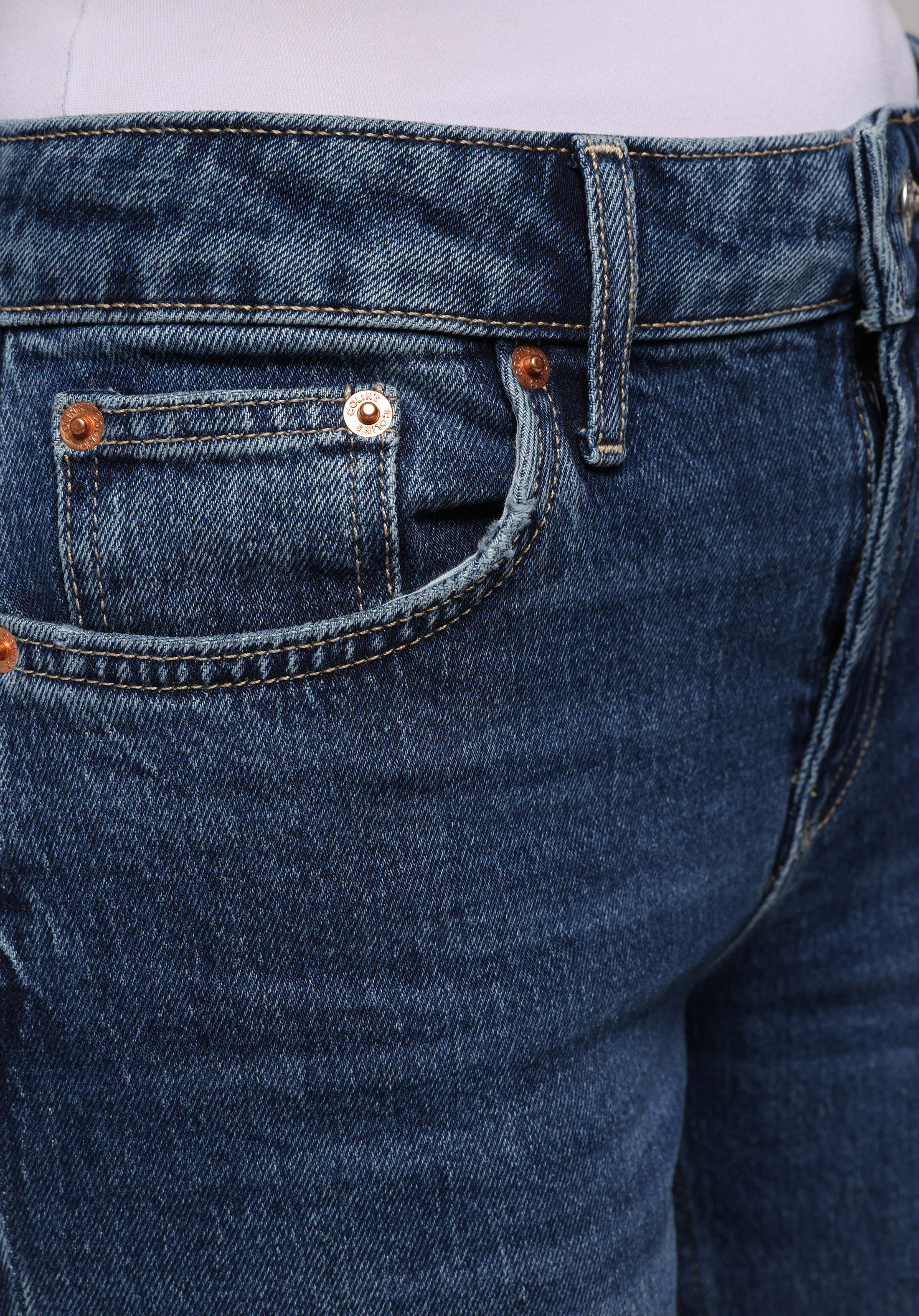 Показати інформацію про Джинси Жіночі Блакитні Прямого Крою Cl1078431