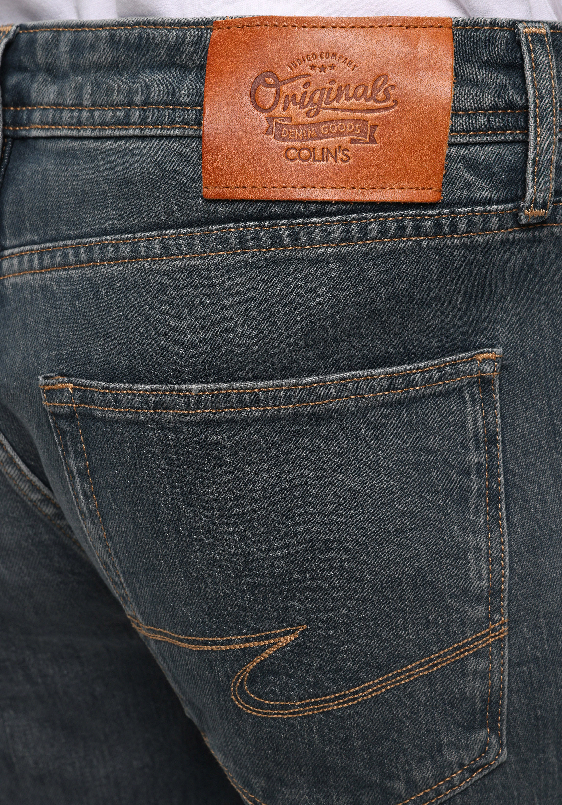 Показати інформацію про 045 David Джинси Чоловічі Зелені Класичного Крою Cl1078910