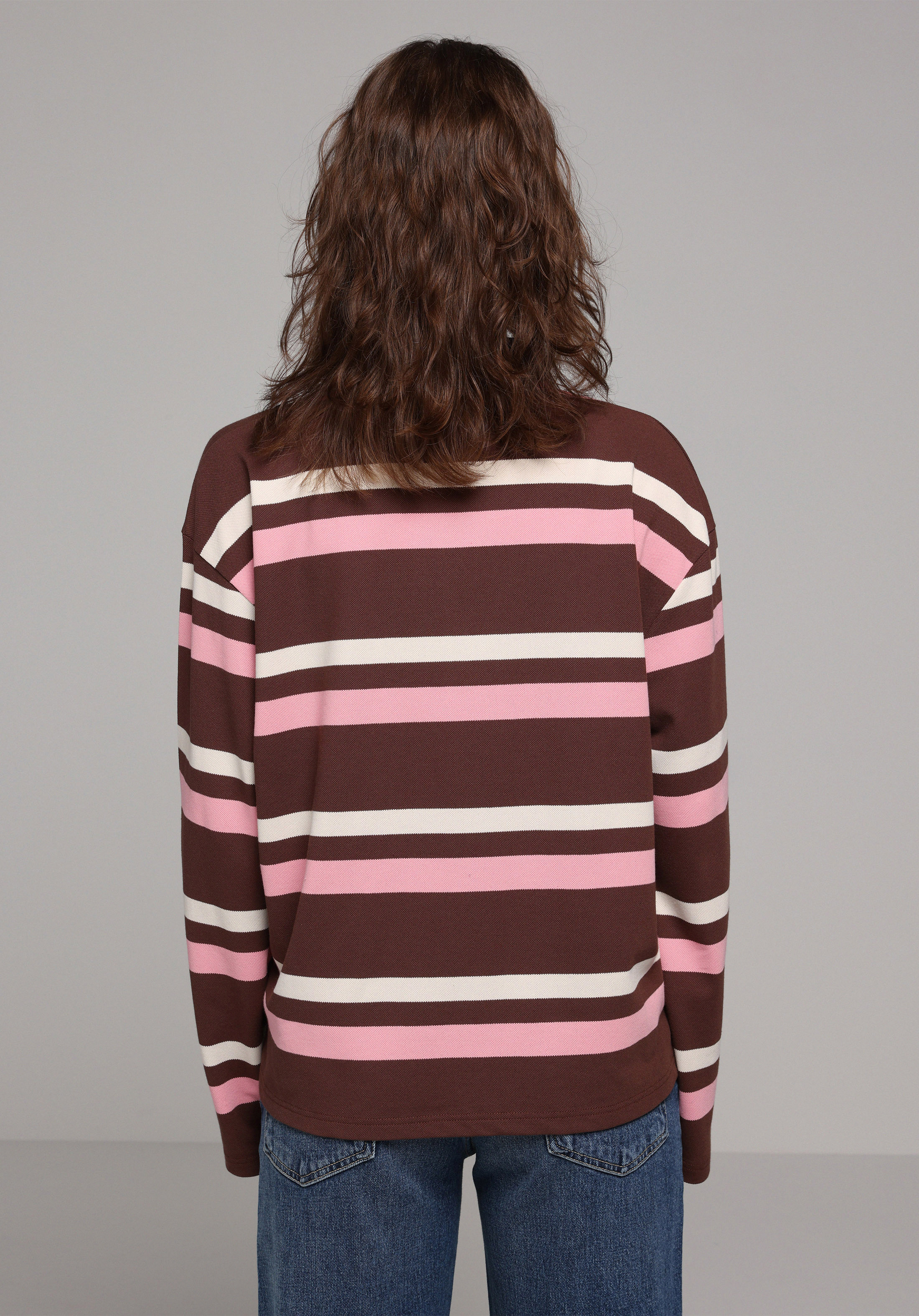 Показати інформацію про Теніска Поло З Довгим Рукавом Жіночий Мультіколор