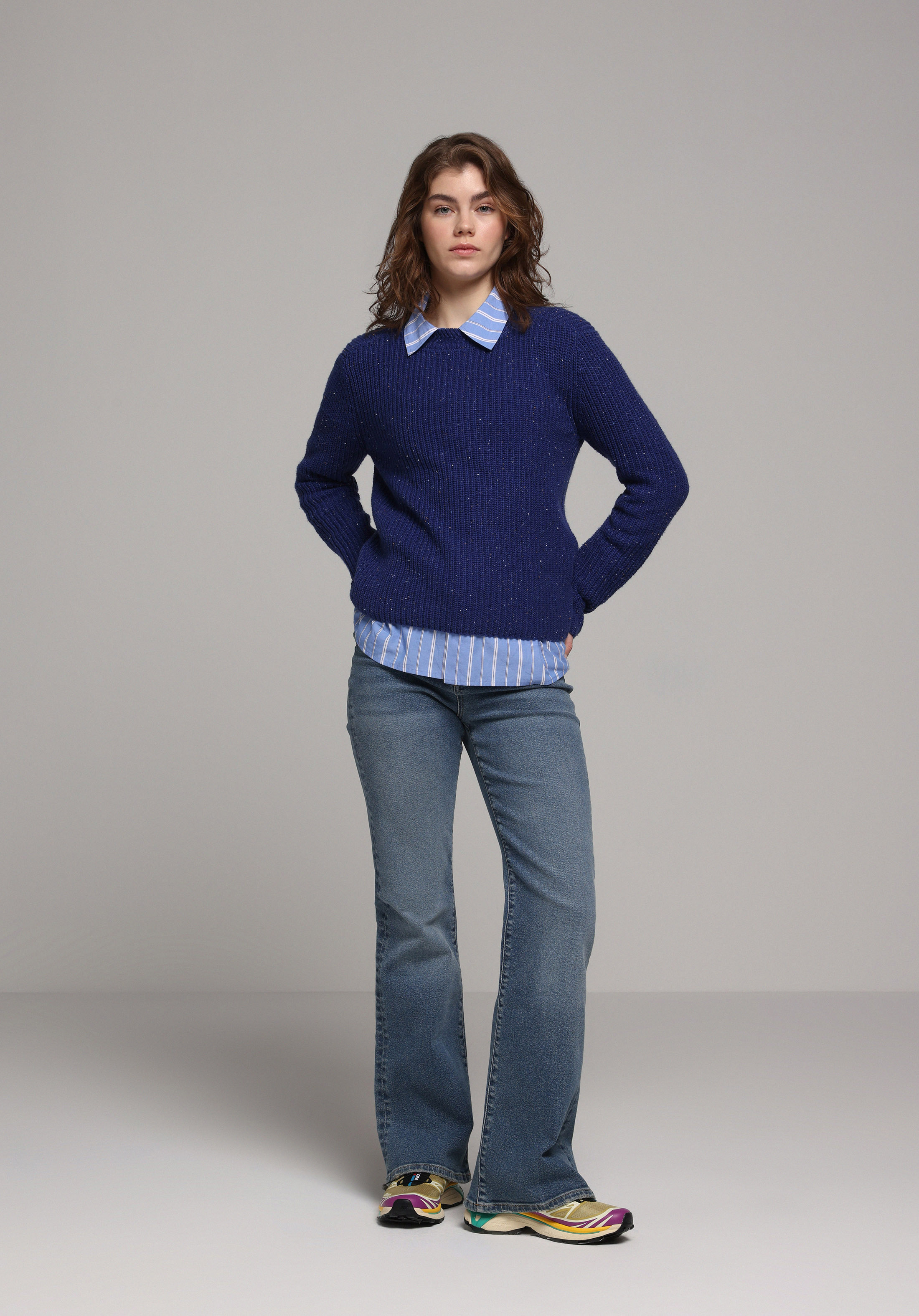 Показати інформацію про Светр Жіночий Блакитний  Cl1077672