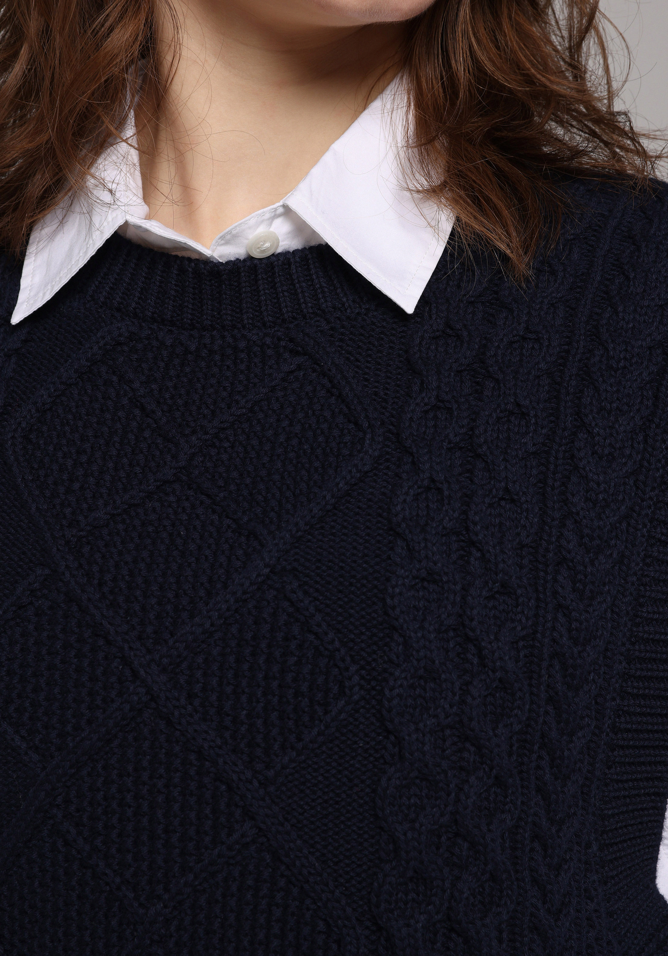 Показати інформацію про Светр Жіночий Синій  Cl1077719