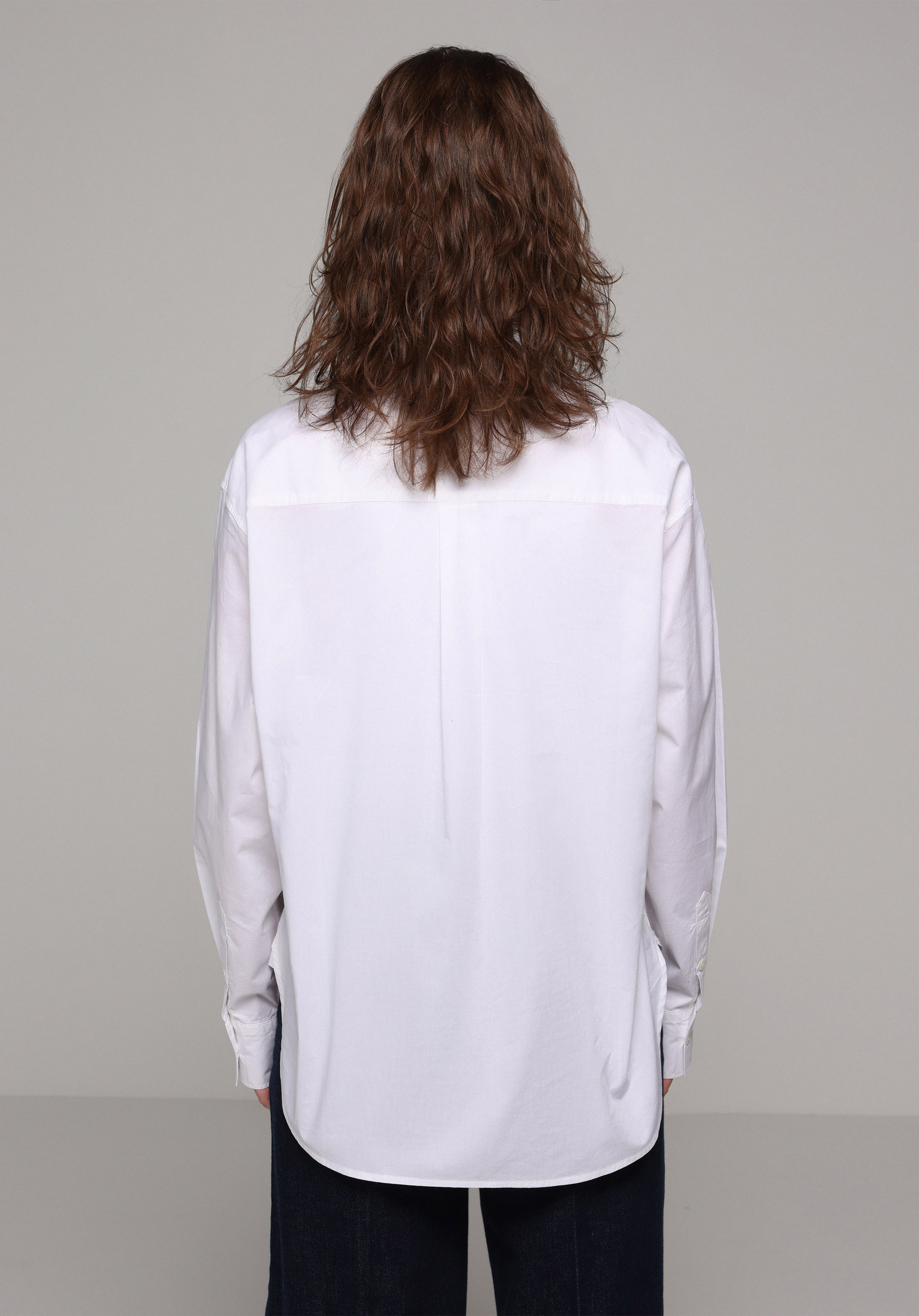 Показати інформацію про Сорочка З Довгим Рукавом Жіноча Біла  Cl1078110