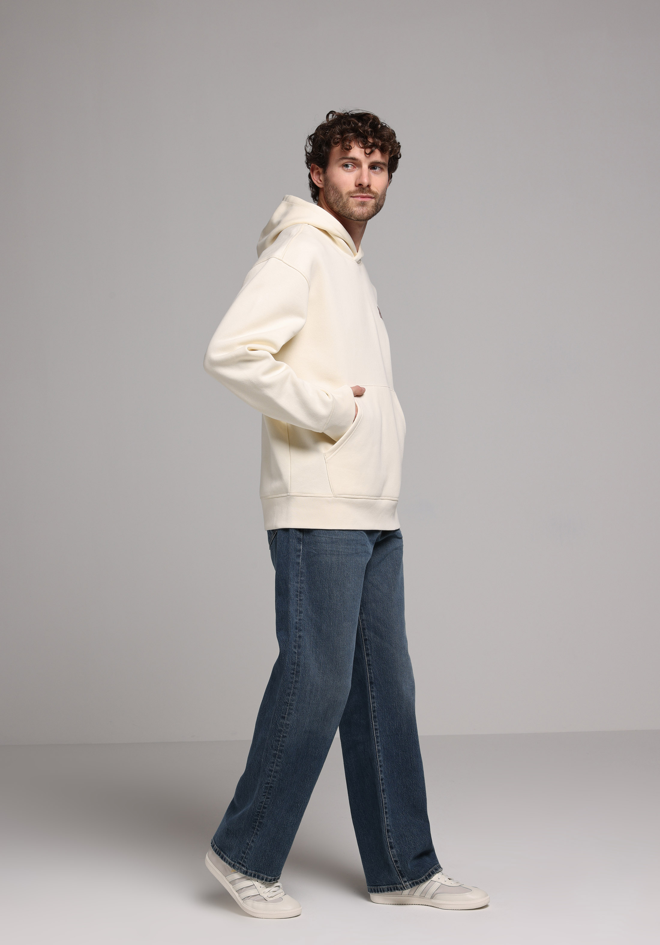 Показати інформацію про Толстовка Чоловіча Бежева  Cl1077595