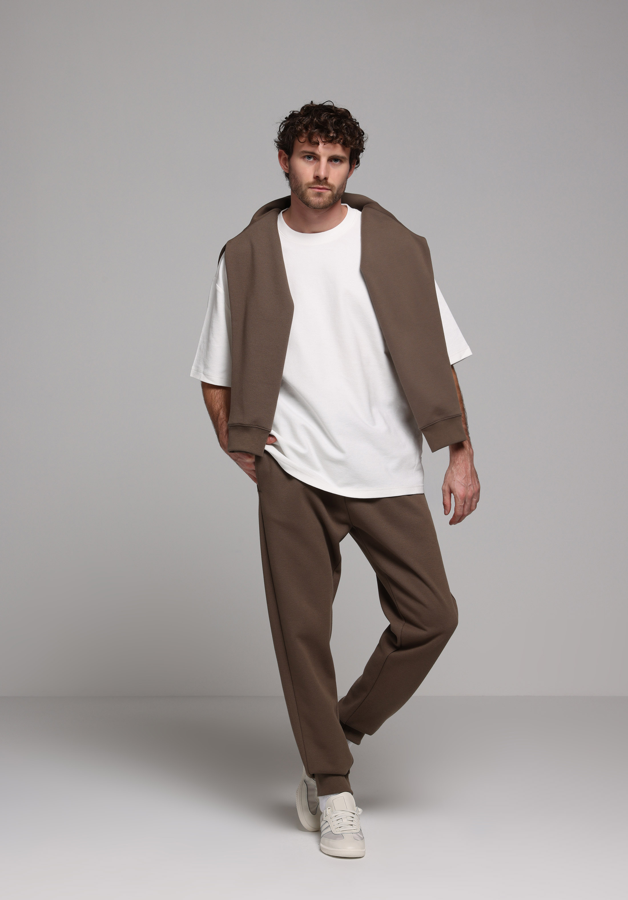 Показати інформацію про Спортивні Брюки Чоловічі Сірі  Cl1077685