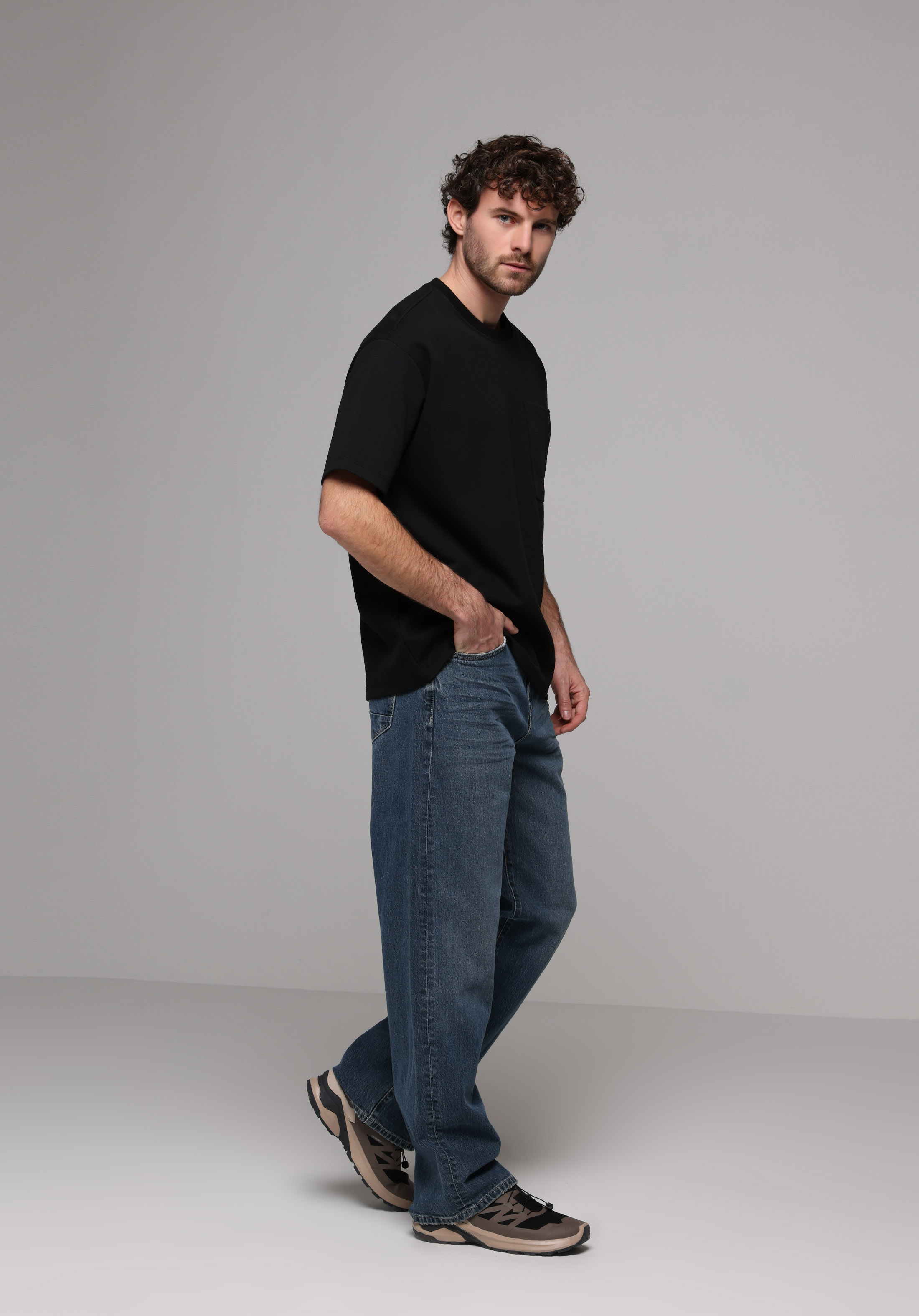 Показати інформацію про Джинси Чоловічі  Вільного Крою Cl1078179