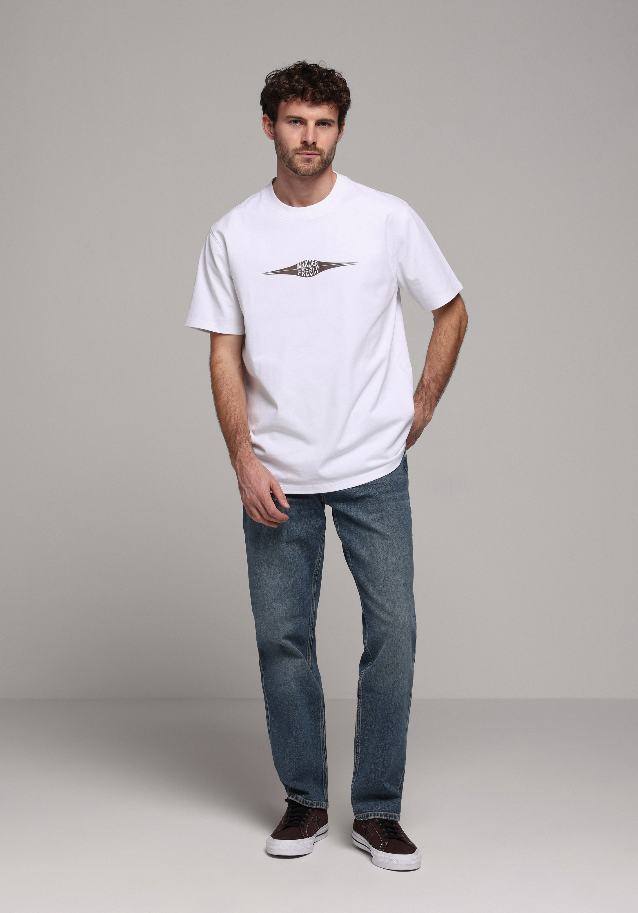 Показати інформацію про 047 Fit Джинси Чоловічі Блакитні Класичного Крою Cl1078169