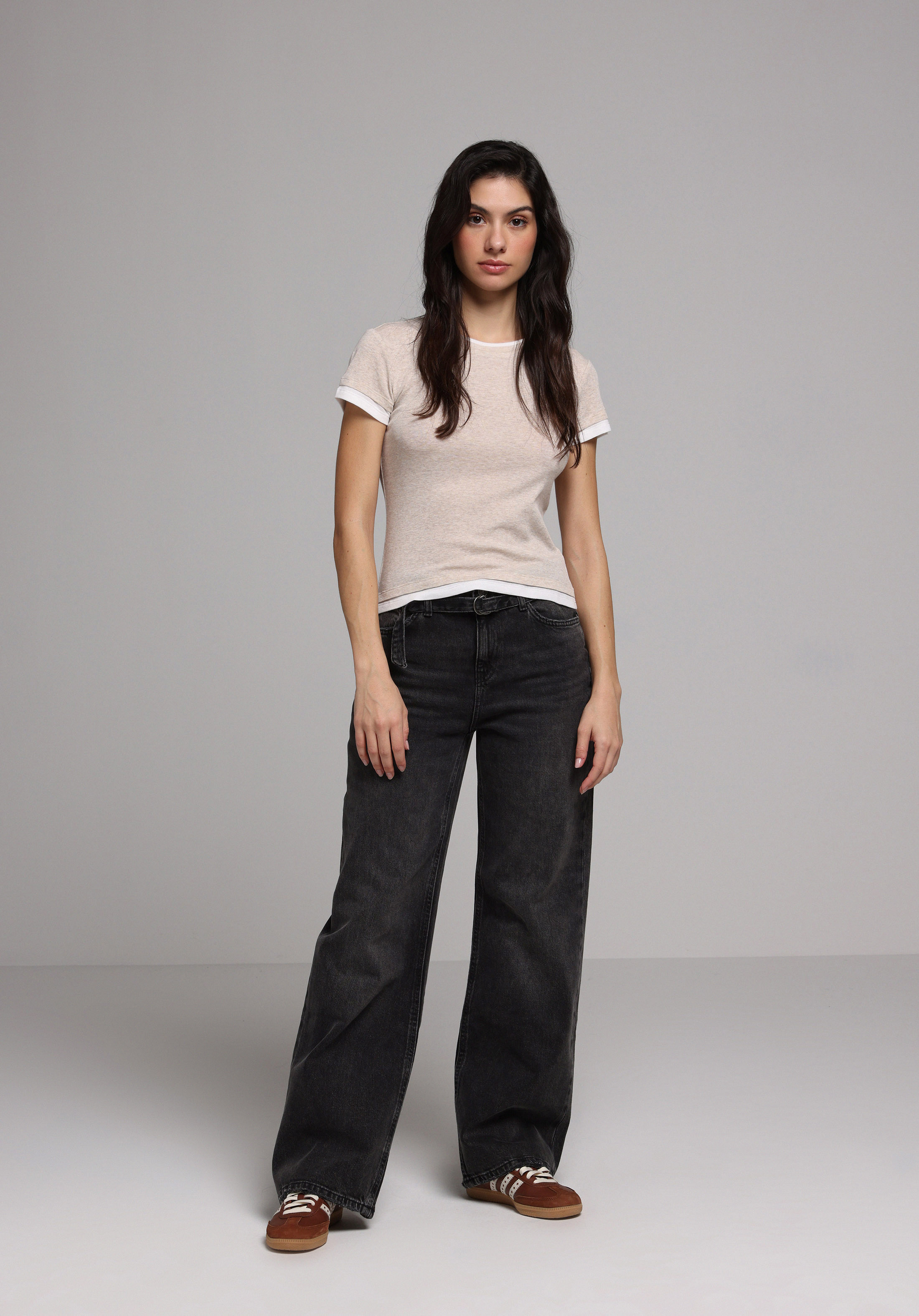 Показати інформацію про 970 Berry Джинси Жіночі Чорні Класичного Крою Cl1078219