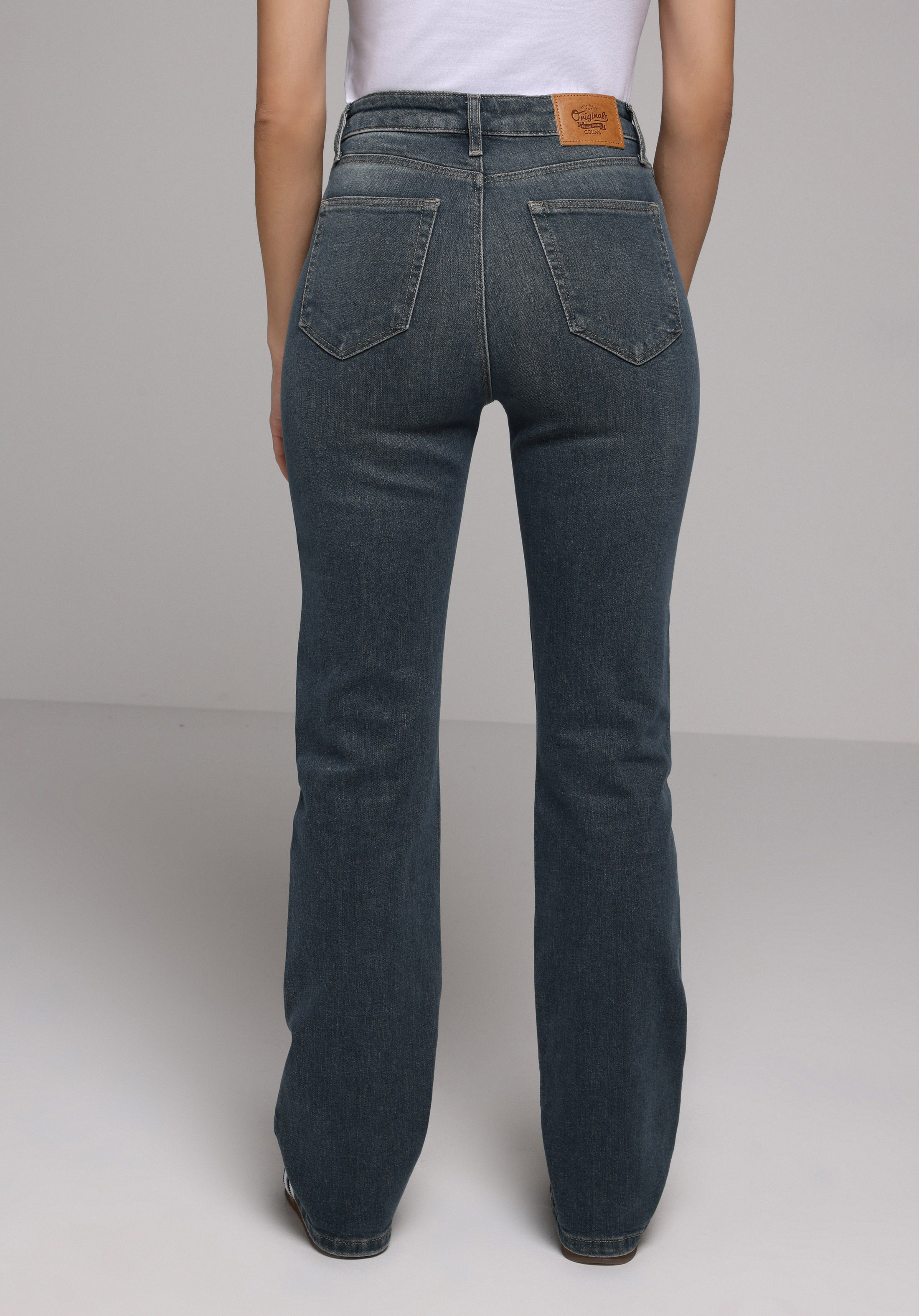 Показати інформацію про 792 Mila Джинси Жіночі Зелені Класичного Крою Cl1078990