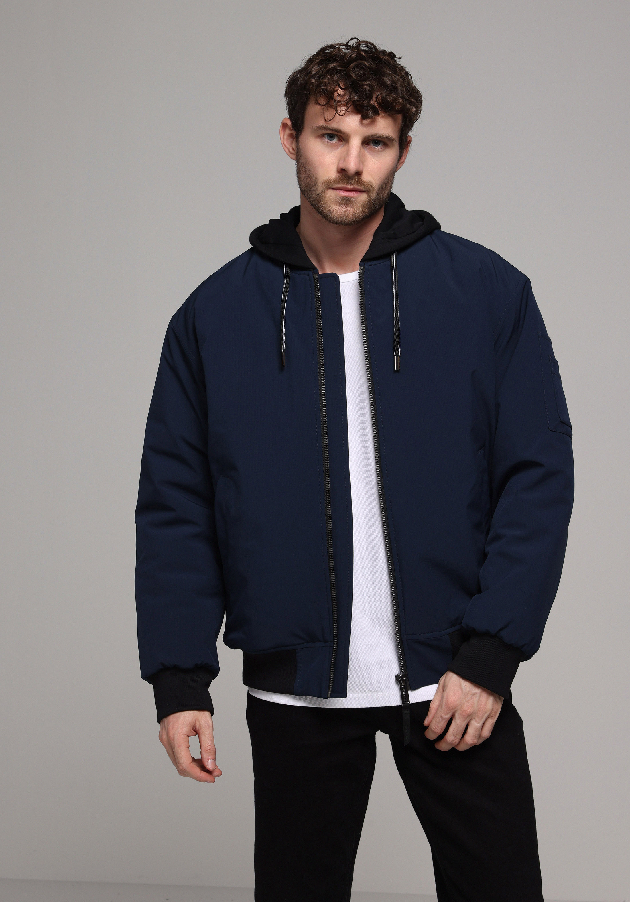 Показати інформацію про Куртка Чоловіча Синя  Cl1077944