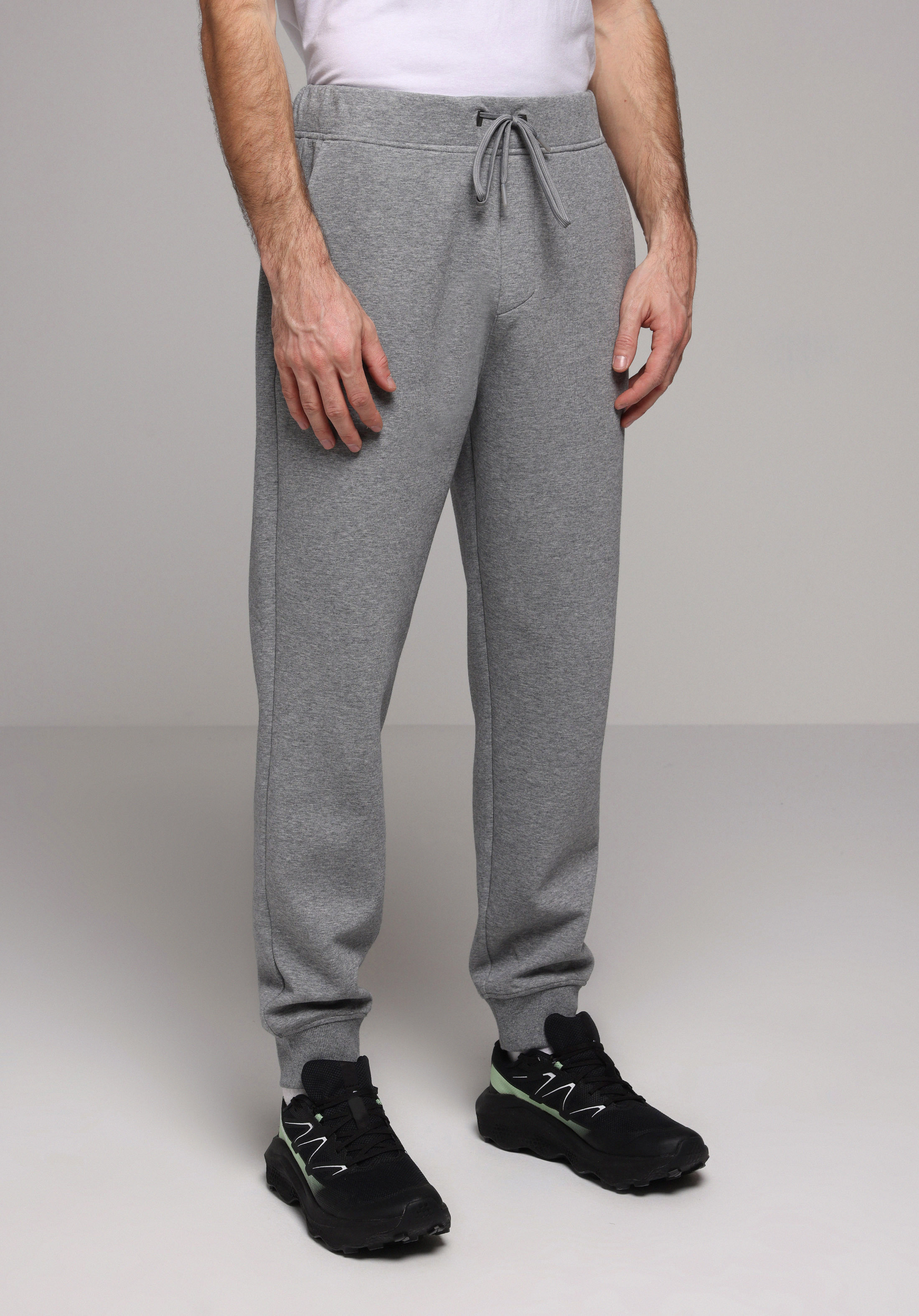 Показати інформацію про Спортивні Брюки Чоловічі Сірі  Cl1070114