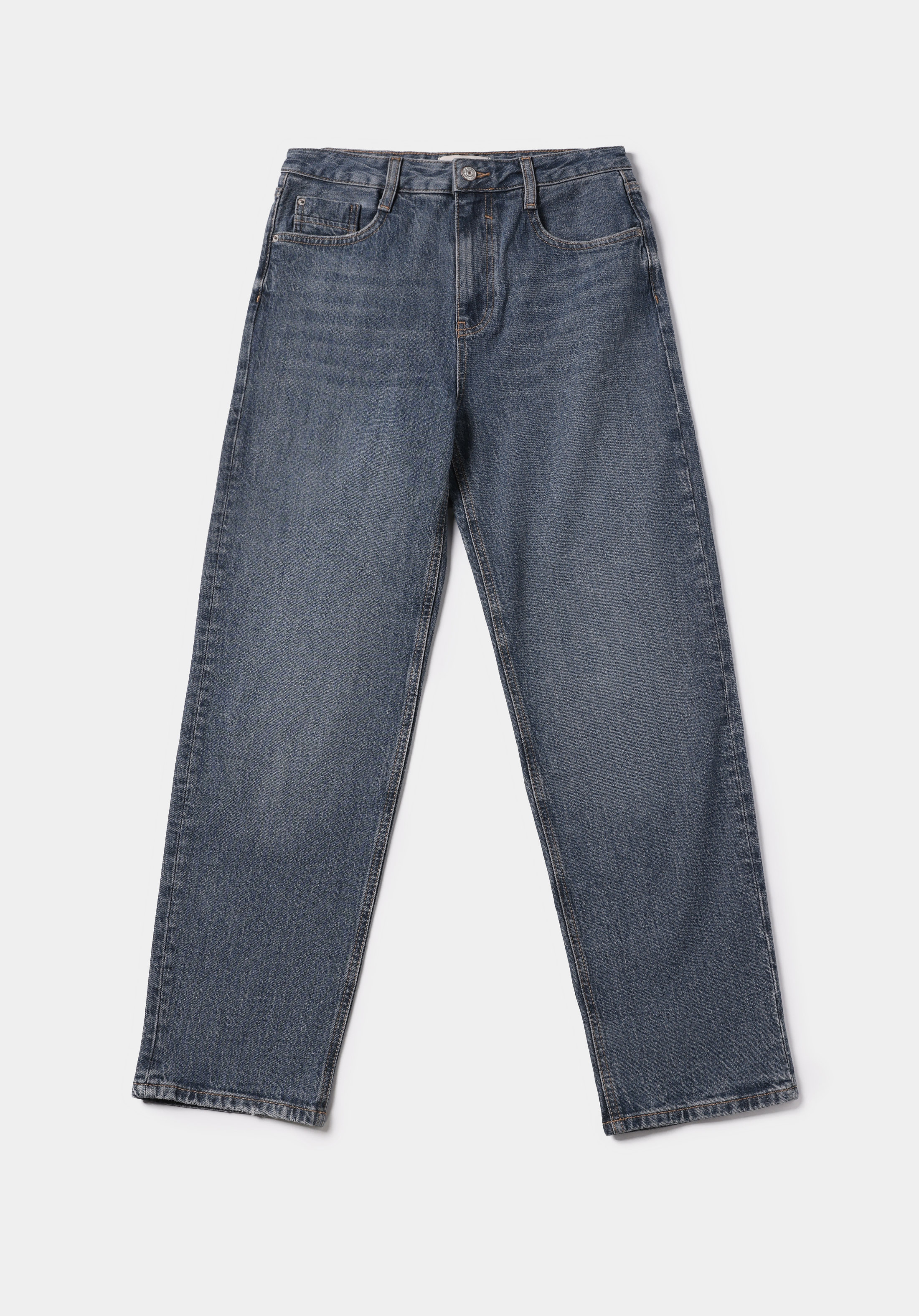 Показати інформацію про 884 Lauren Джинси Жіночі Блакитні Прямого Крою Cl1078211