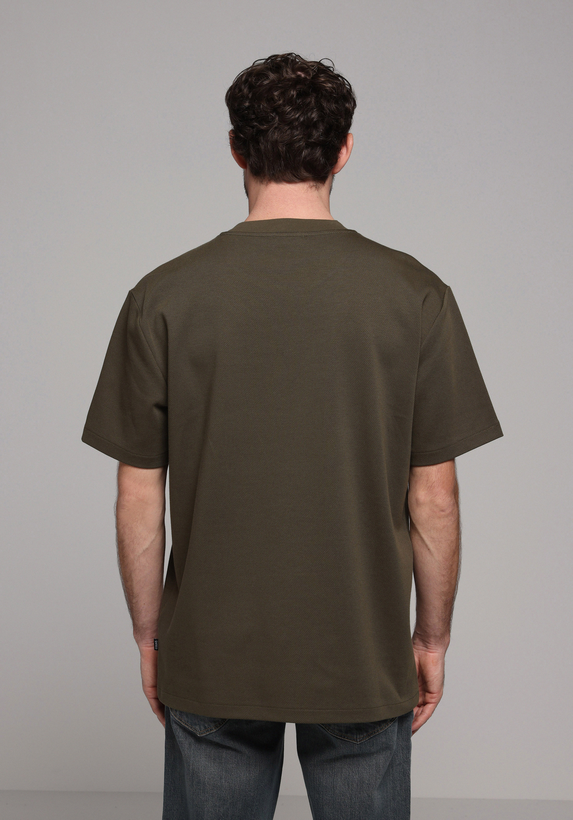 Показати інформацію про Футболка З Коротким Рукавом Чоловіча Зелена  Cl1078322