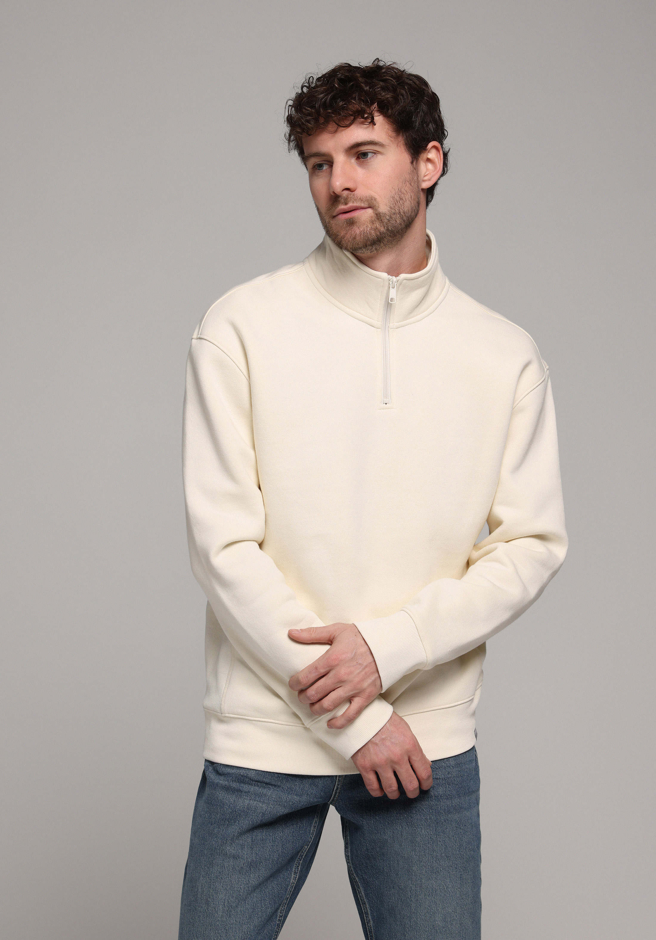 Показати інформацію про Толстовка Чоловіча Бежева  Cl1078075