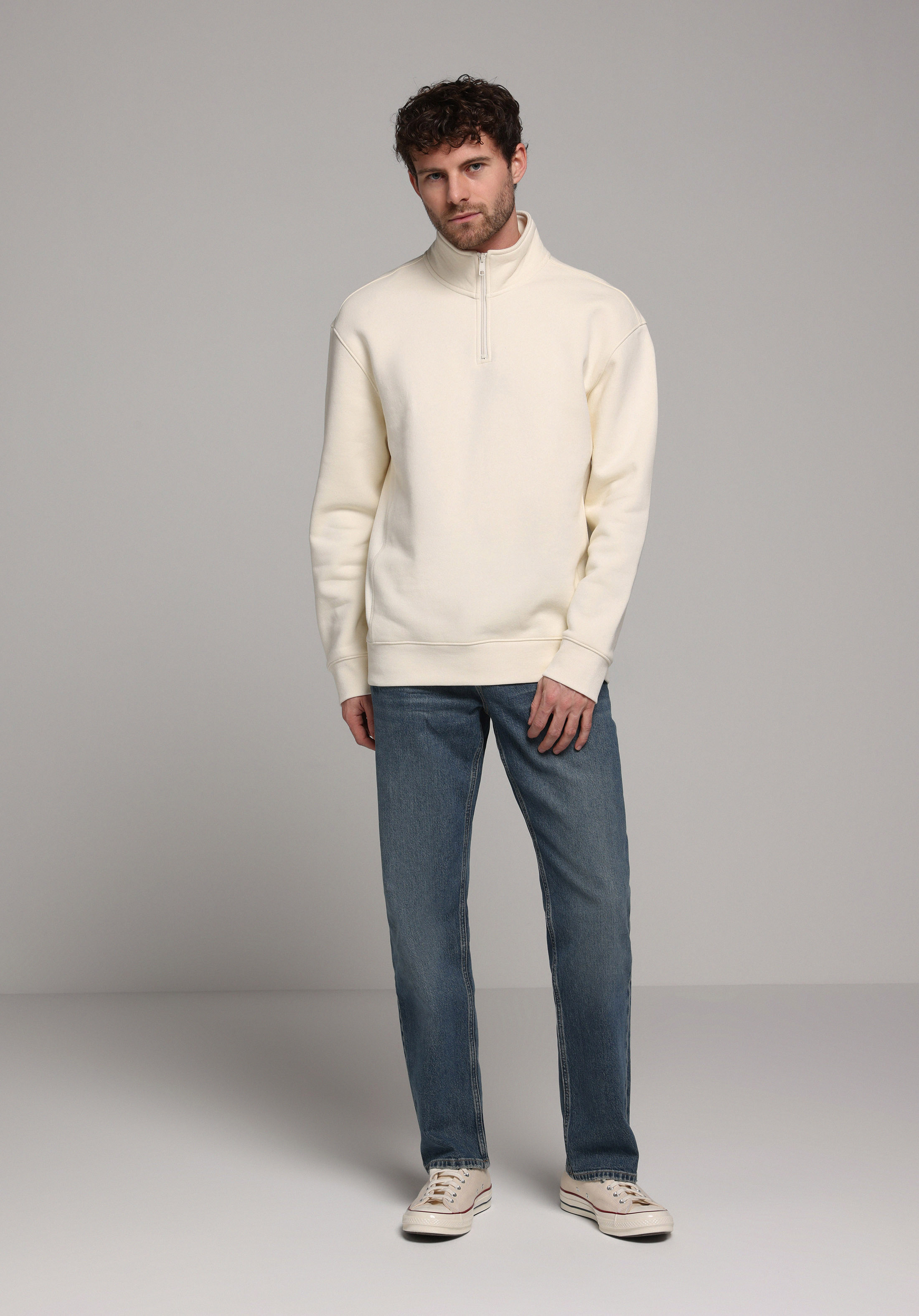 Показати інформацію про Толстовка Чоловіча Бежева  Cl1078075